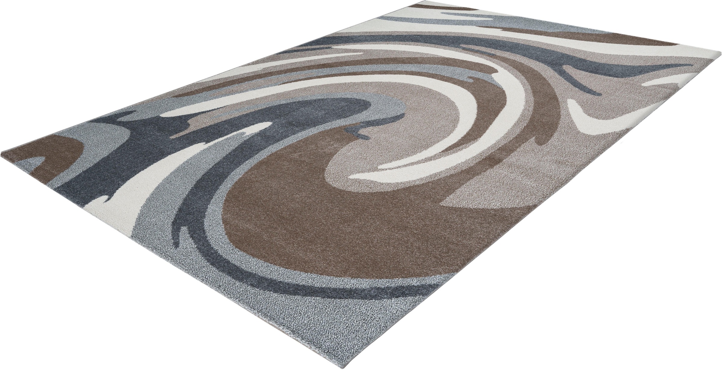 Image of calo-deluxe Teppich »Polset 150«, rechteckig, 15 mm Höhe, 3-D Effekt, Kurzflor, Wohnzimmer bei Ackermann Versand Schweiz