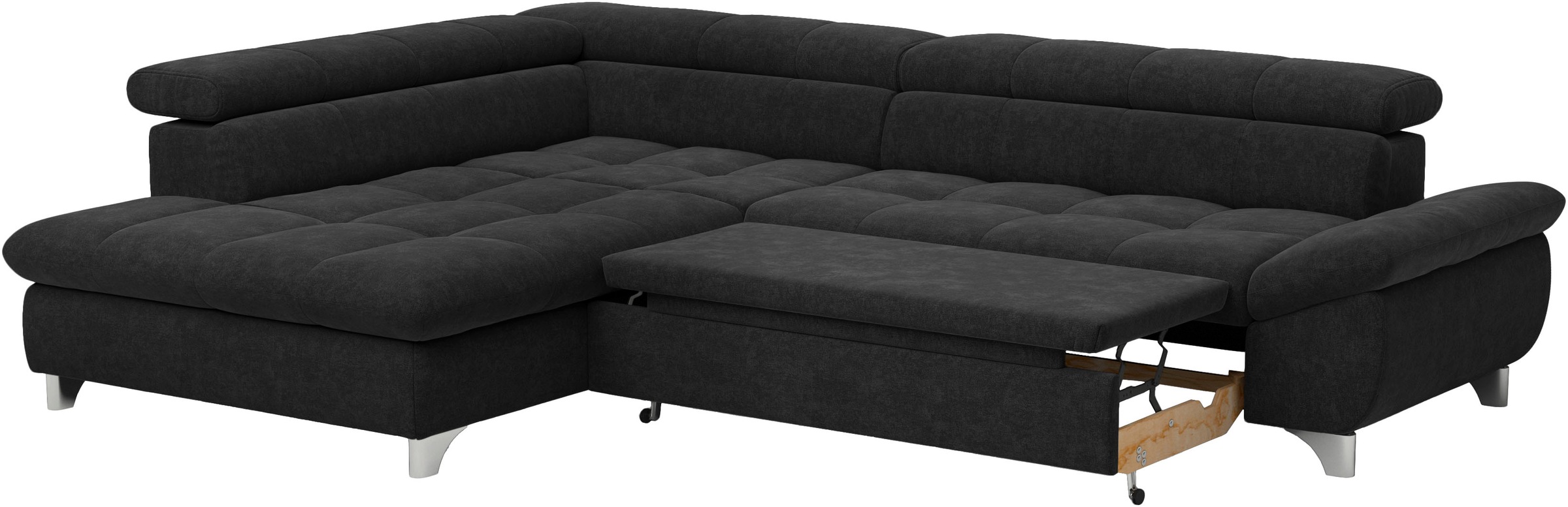 COTTA Ecksofa »Gemini L-Form«, mit Kopfteilverstellung, wahlweise mit Bettfunktion