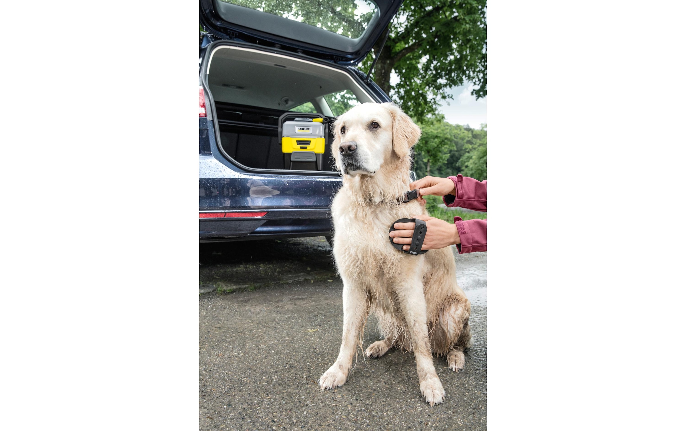 Kärcher Professional Nettoyeur à pression sans fil »OC 3 + Pet EU« Kompakter mobiler Niederdruckreiniger mit integriertem Akku