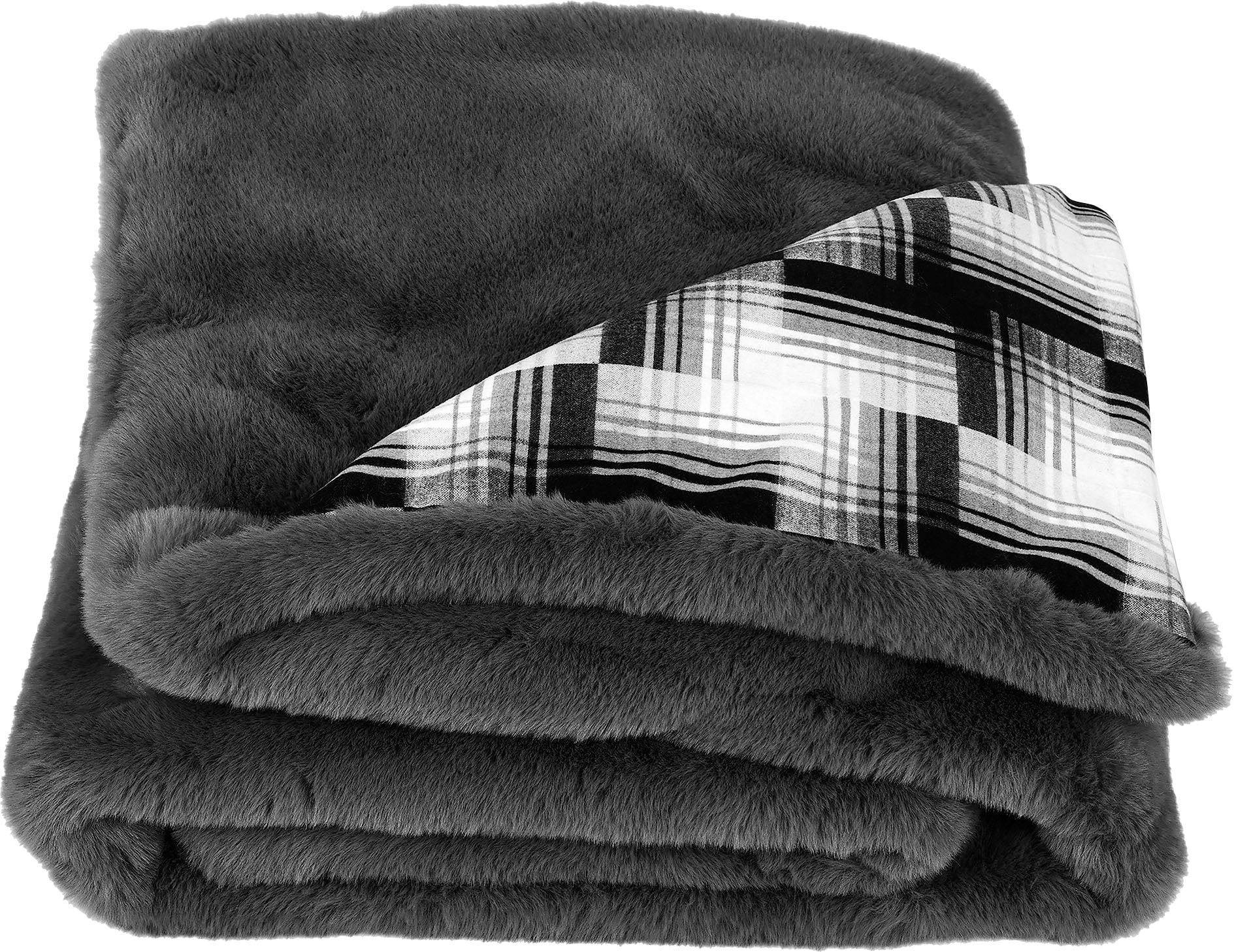 Image of Star Home Textil Wohndecke »Amala«, mit weichem Karomuster, Kuscheldecke bei Ackermann Versand Schweiz