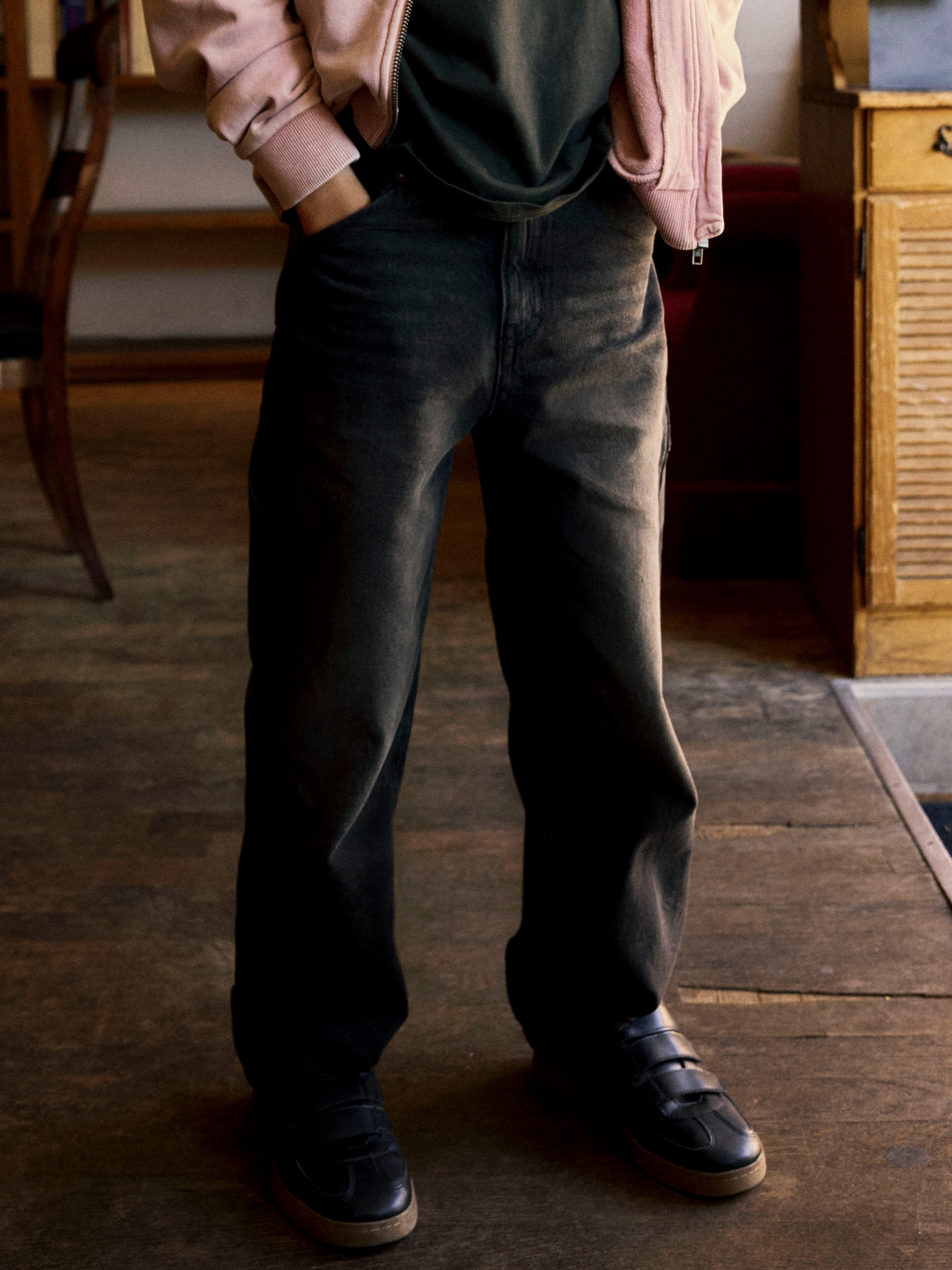 Name It Jeans à 5 poches »NKMRYAN für Jungen mit geradem Bein und 5-Pocket-Style« uni, décontracté, straight fit, coton, denim