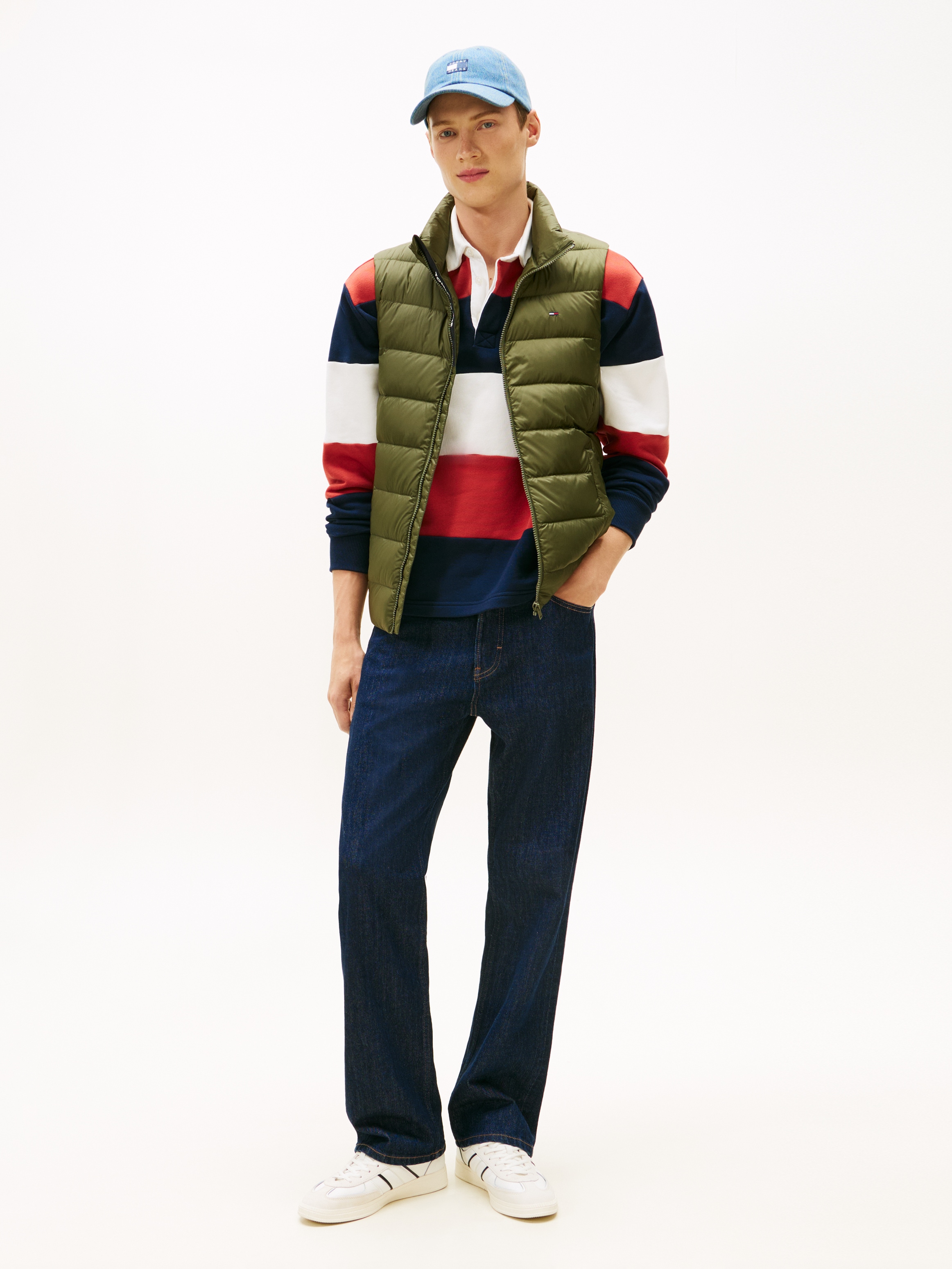 Tommy Jeans Steppweste »TJM LT DOWN VEST EXT« mit Daunenwattierung