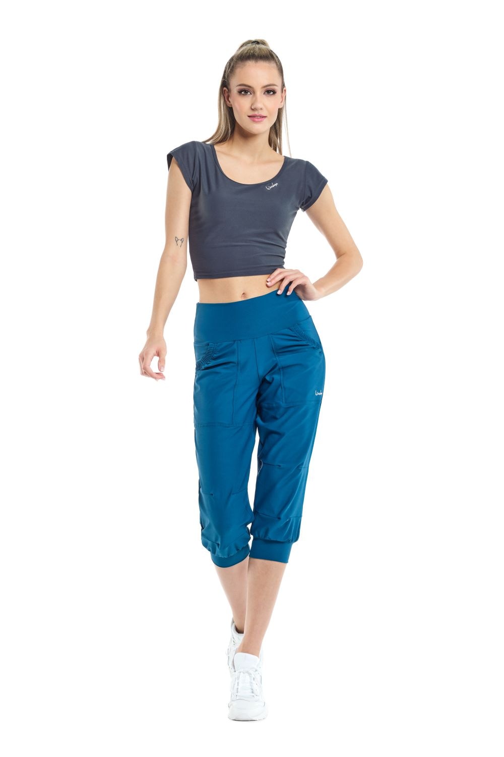Winshape Pantalon de sport »Functional Comfort ¾ Leisure Trousers LEI201C«  High Waist