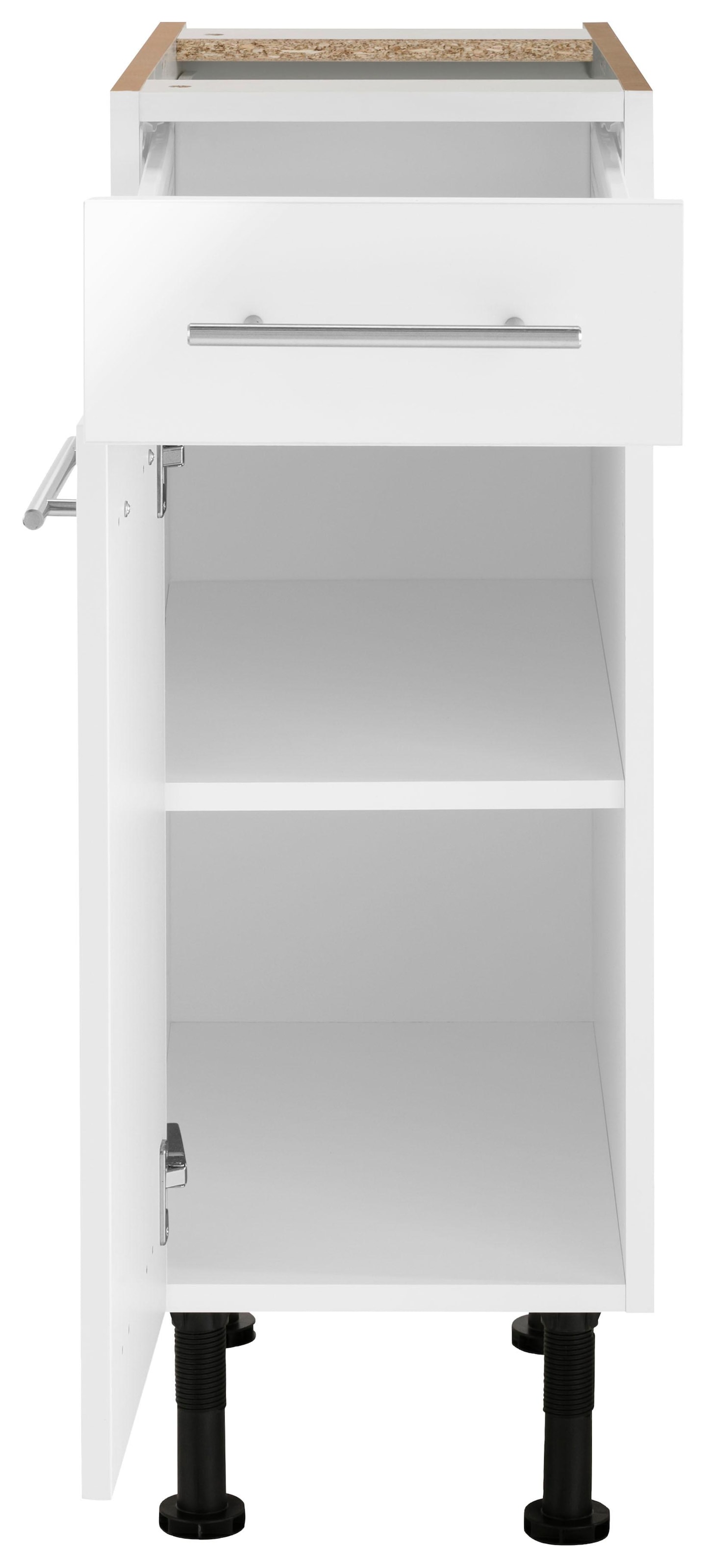OPTIFIT Unterschrank »Bern«, 30 cm breit, mit 1 Tür und Schubkasten, mit höhenverstellbaren Füssen
