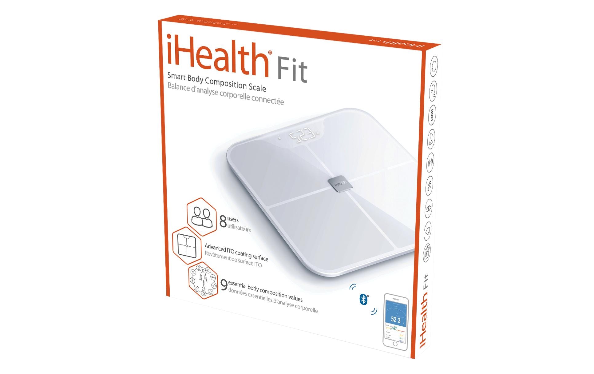 iHealth Körper-Analyse-Waage »HS2S«