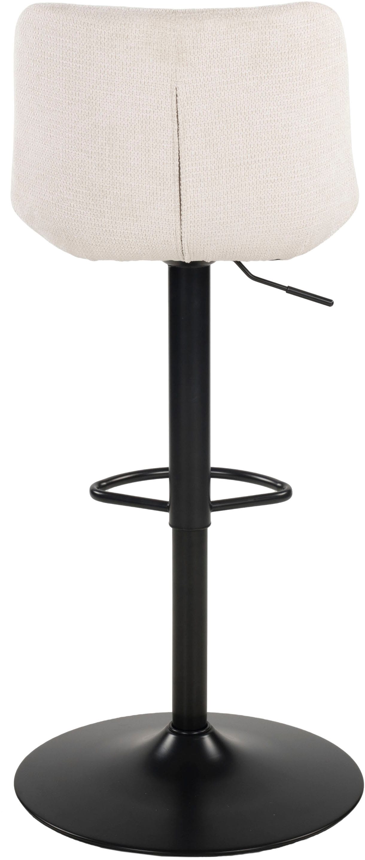 Duo Collection Tabouret de bar »Kelly« 1 cuis tlg. incl. dossier et repose-pieds, réglable en hauteur, pivotant à 360°