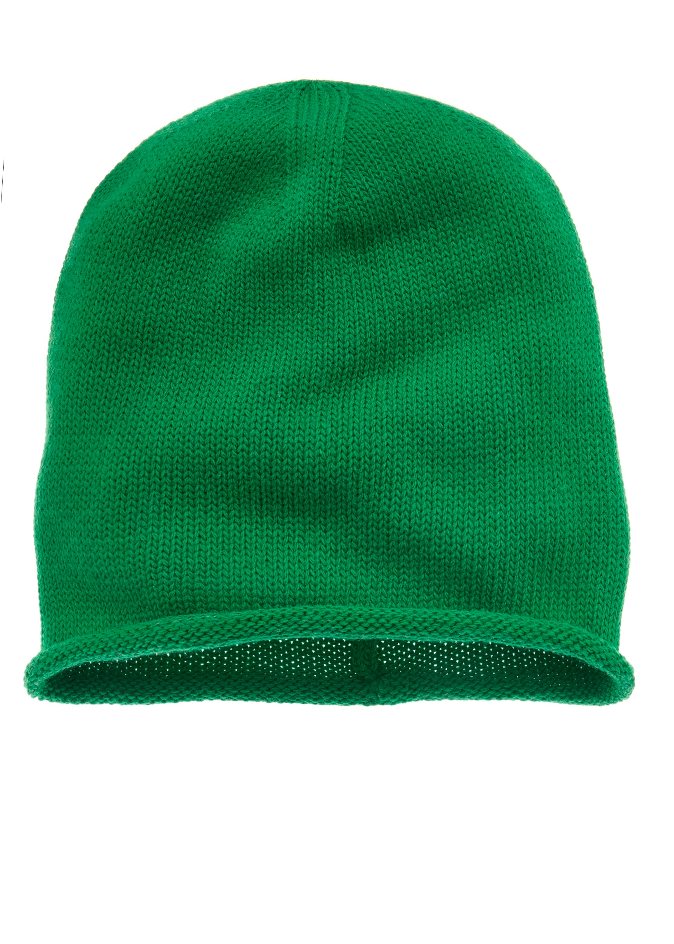 LASCANA Beanie, Strickmütze, Feinstrick mit Rollrand, Wintermütze, Herbstmütze, Mütze