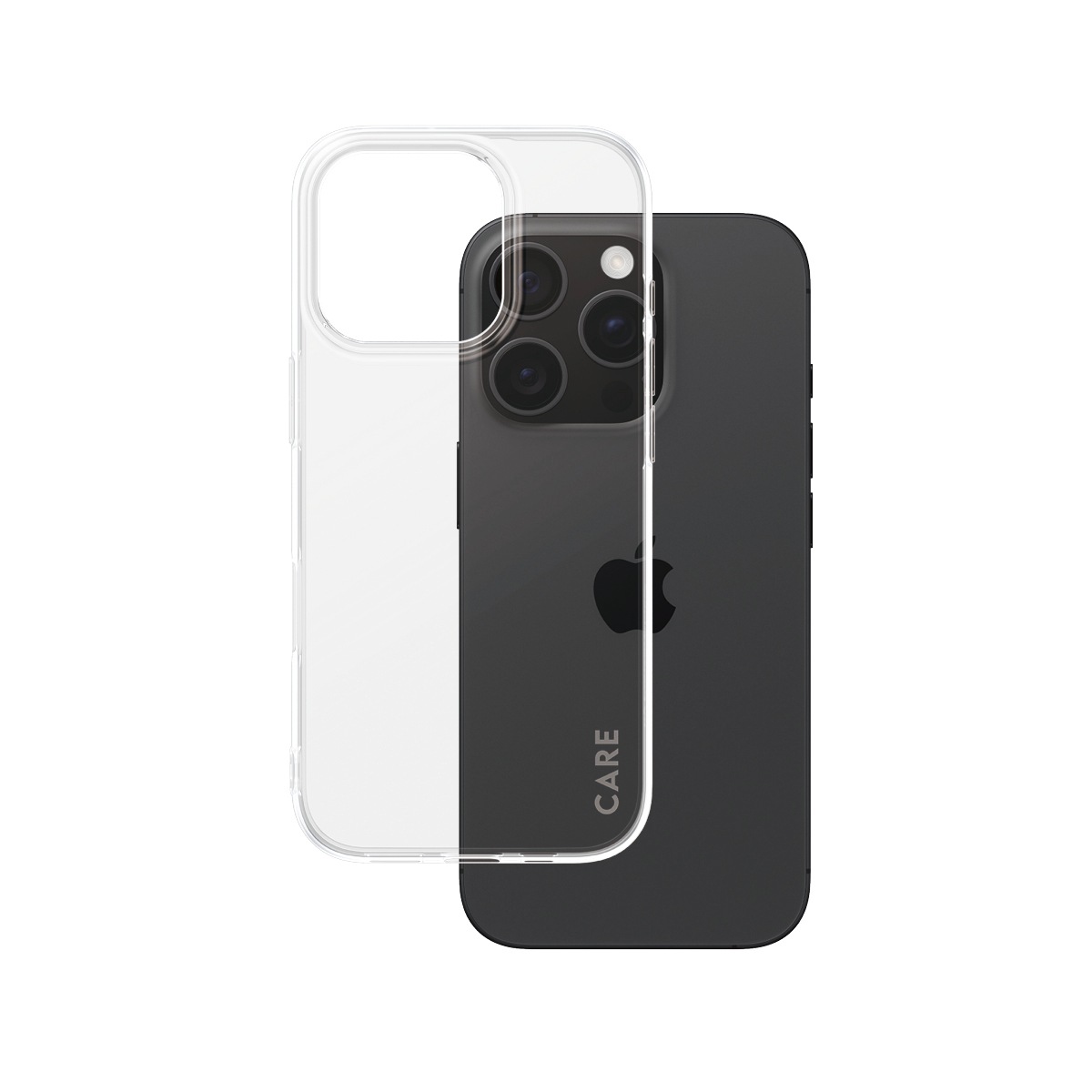 CARE by PanzerGlass Housse pour téléphone portable »Case Fashion X-Ray Soft Basic Apple iPhone 16 Pro« Backcover, Schutzhülle, Handyschutzhülle, Case, Schutzcase, stossfest