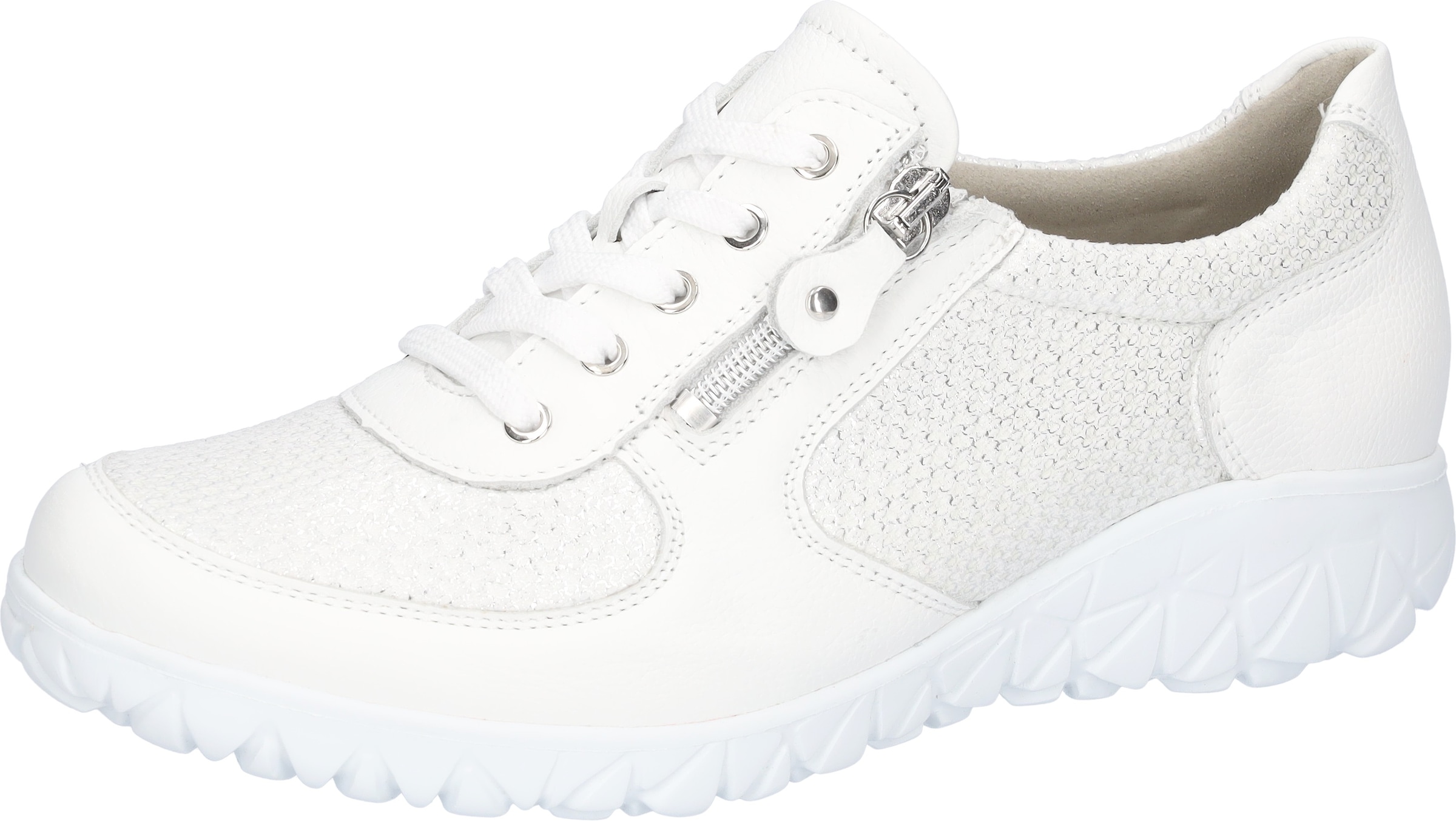 Image of Waldläufer Schnürschuh "Havy-Soft" Sneaker, Halbschuh, Freizeitschuh in Komfortweite H (= sehr weit)
