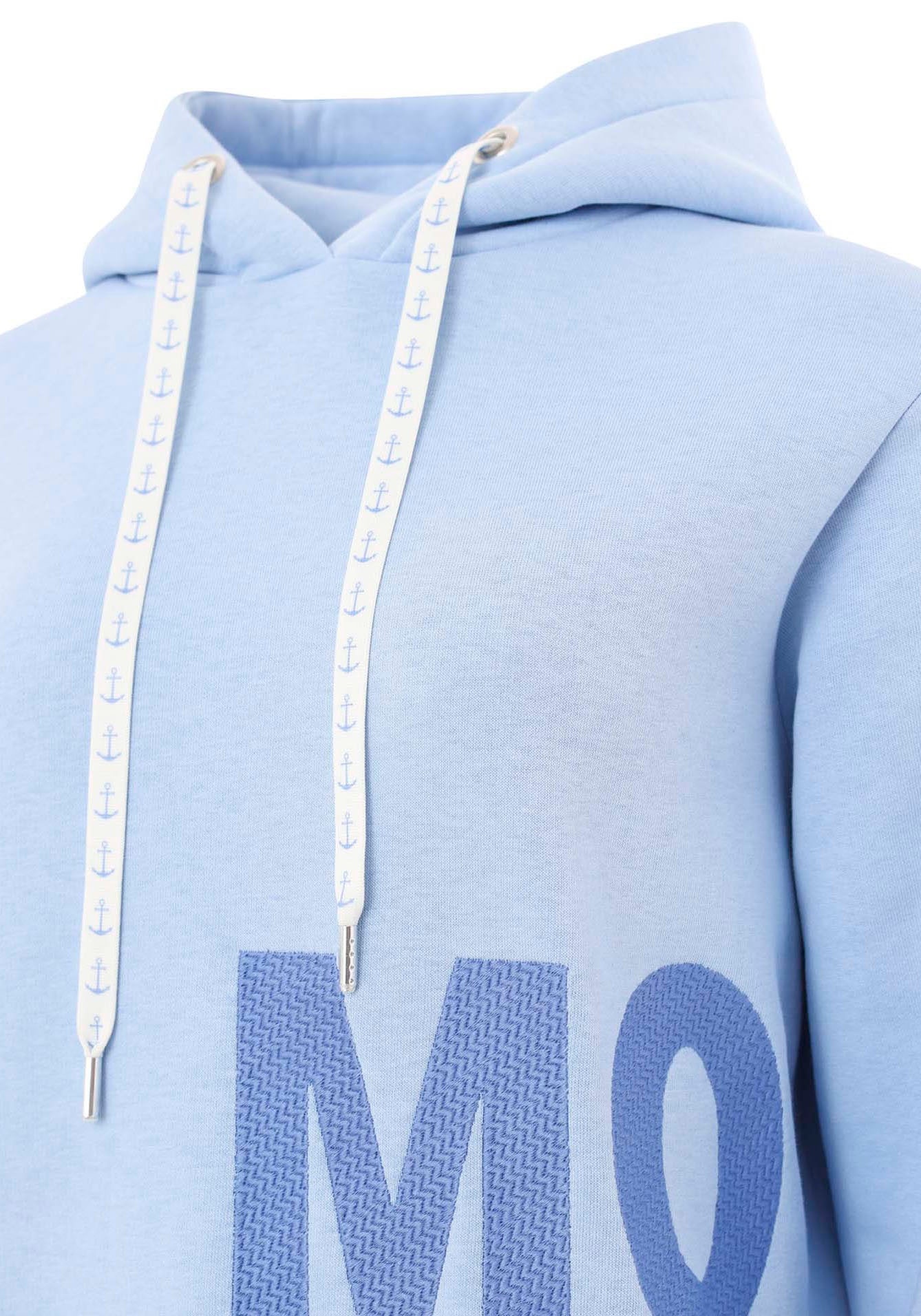 Zwillingsherz Hoodie »"Paillette MOIN"«, mit Paillettenanker und gesticktem Schriftzug