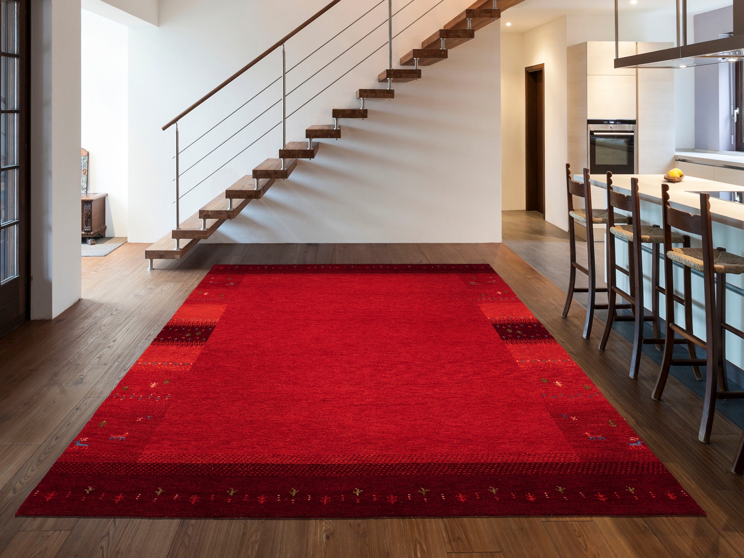 OCI DIE TEPPICHMARKE Wollteppich »INTENSE MALA«, rechteckig, 12 mm Höhe, handgeknüpft, reine Schurwolle, fusswarm, Wohnzimmer
