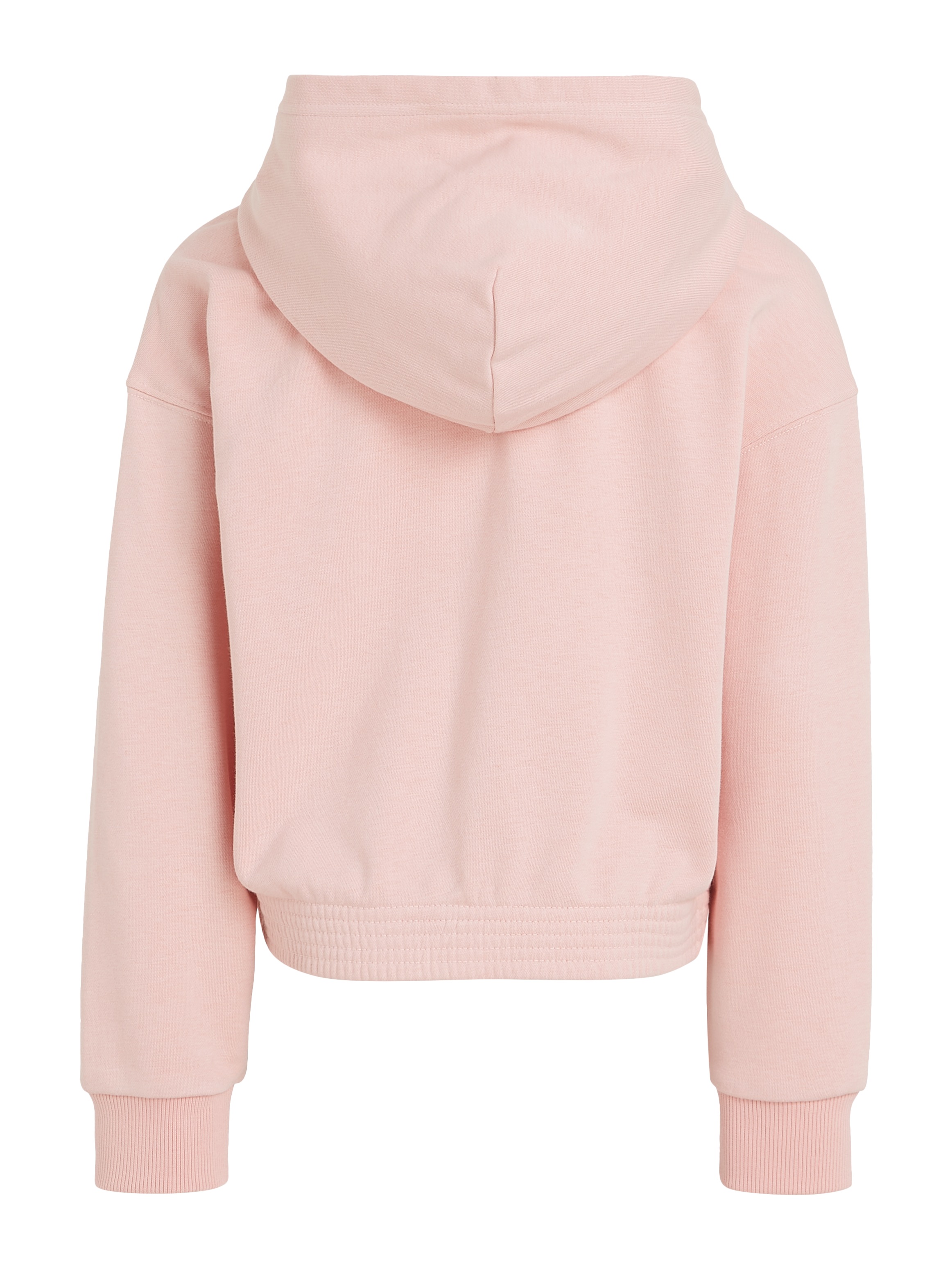 Tommy Hilfiger Kapuzensweatshirt »MONOTYPE FLOCK HOODIE«, Kinder bis 16 Jahre mit Logoschriftzug