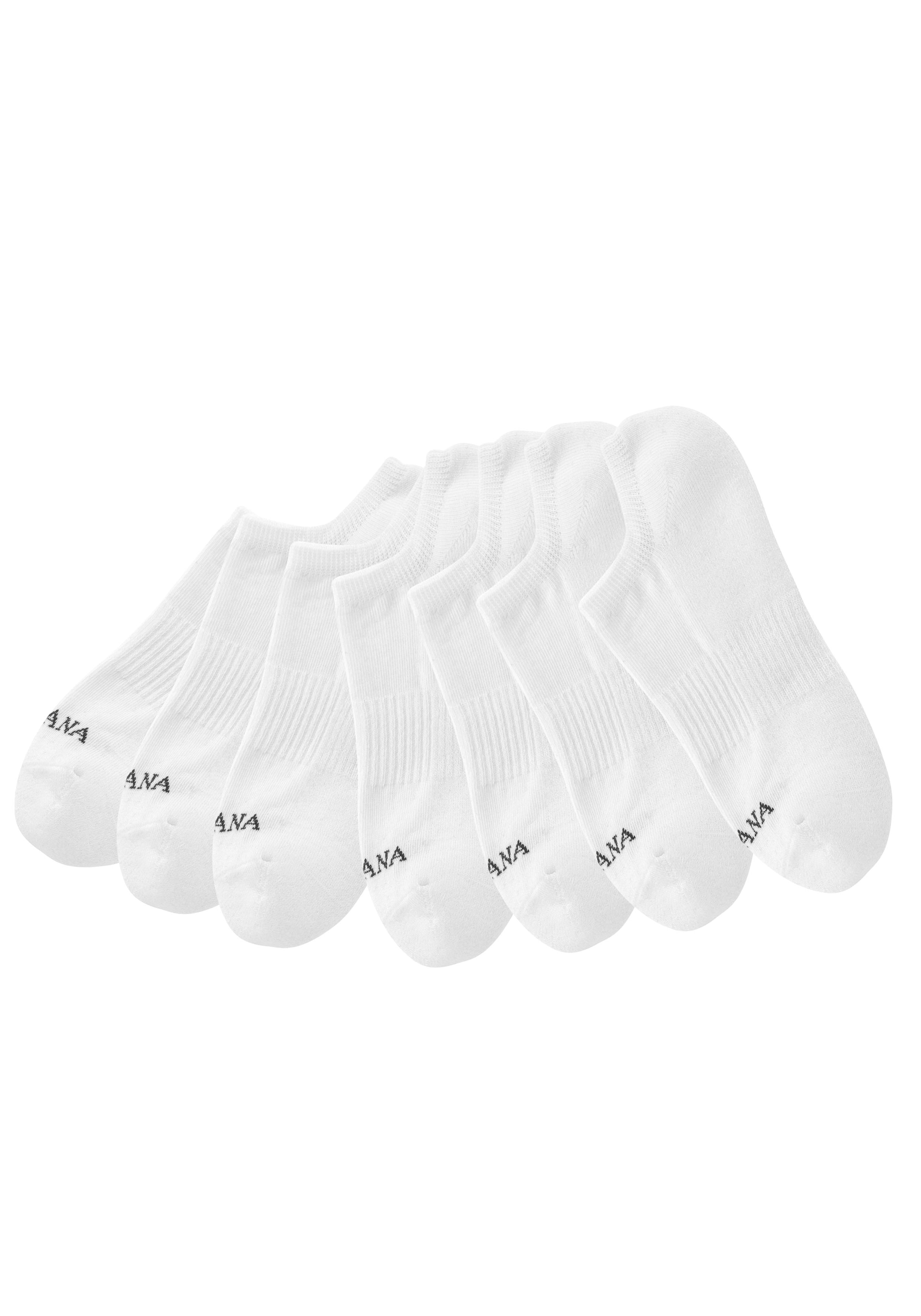 LASCANA ACTIVE Sneakersocken, (Set, 7 Paar), mit Fussfrottee