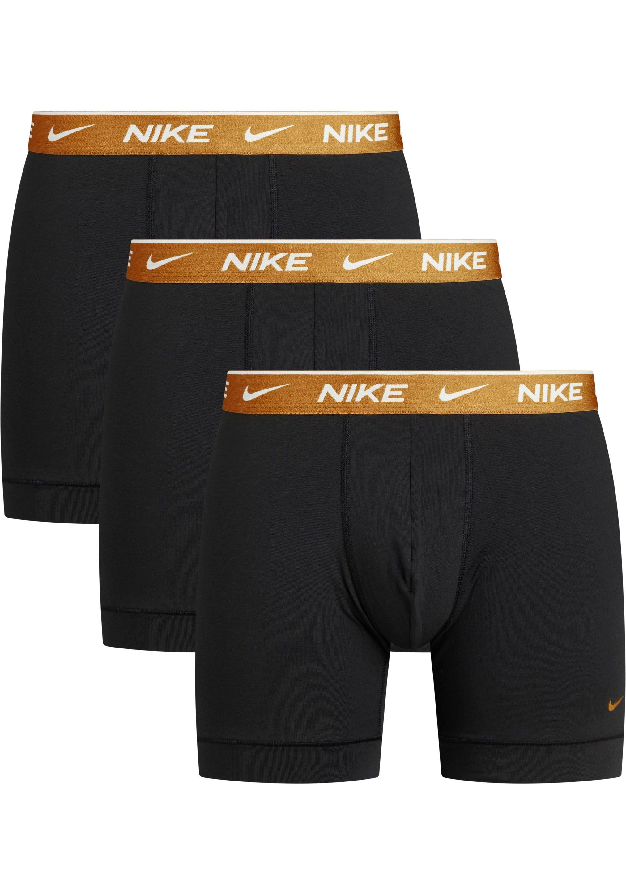NIKE Underwear mit Bein gleich BRIEF Logo-Elastikbund Boxer NIKE 3er-Pack), Stück) (Packung, & »BOXER längerem 3PK«, (3