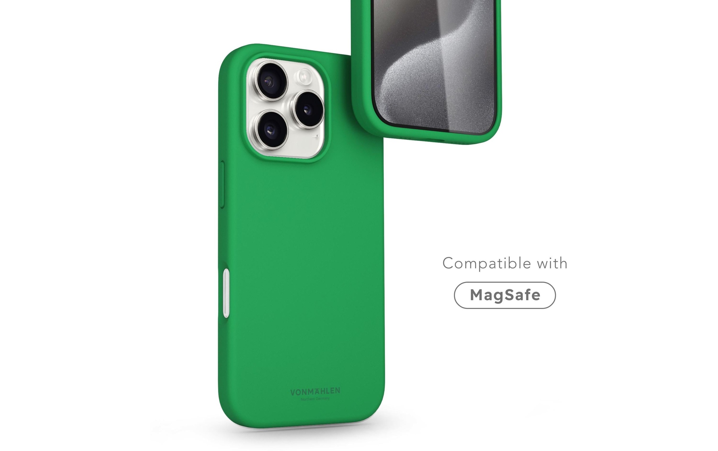 VONMÄHLEN Backcover »Soft Silicone iPhone 16 Pro«, iPhone 16 Pro