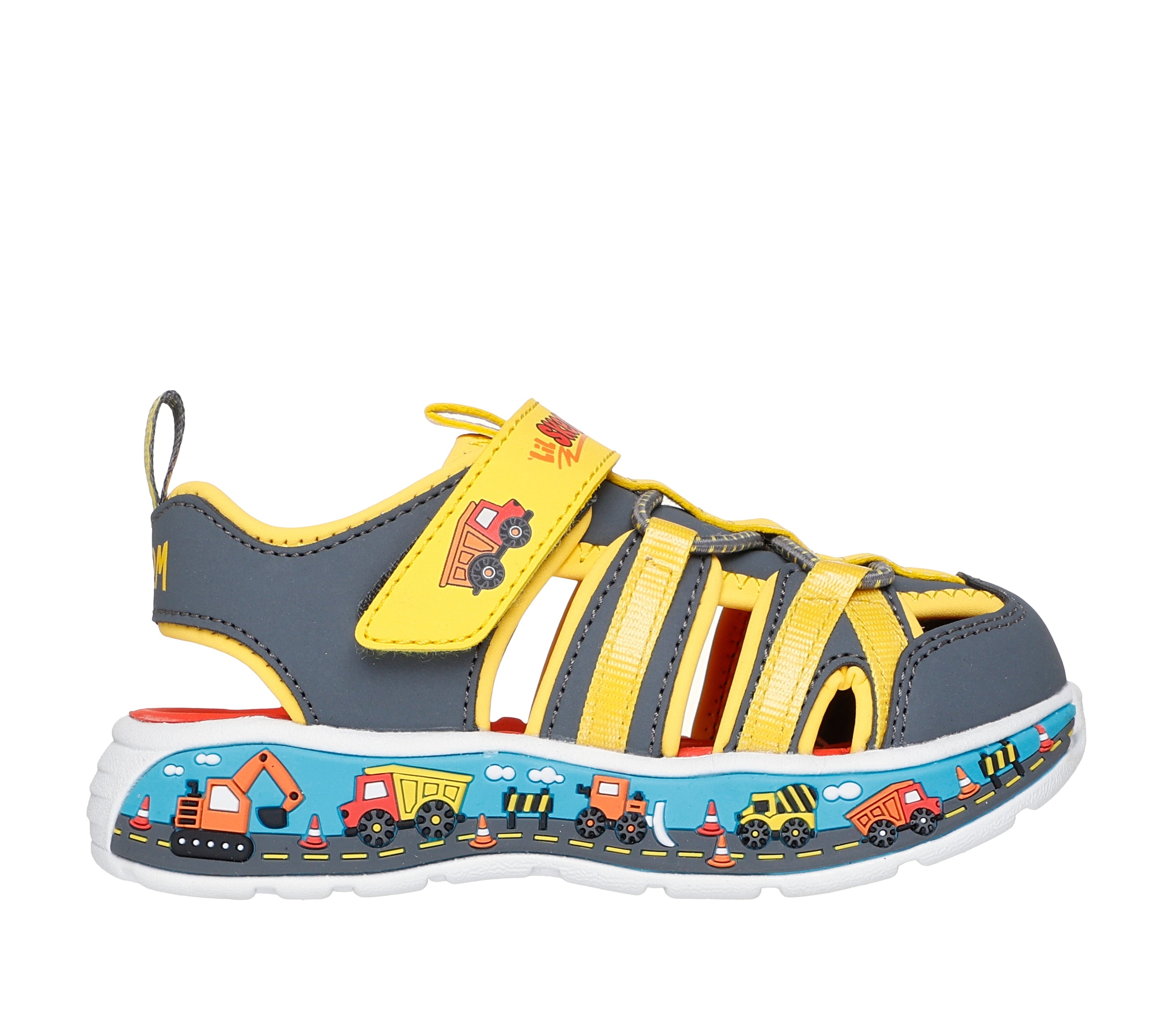 Skechers Sandale »PLAY SCENE SPLASH«  Badeschuh mit bunter Sohle, Grössenschablone zum Download