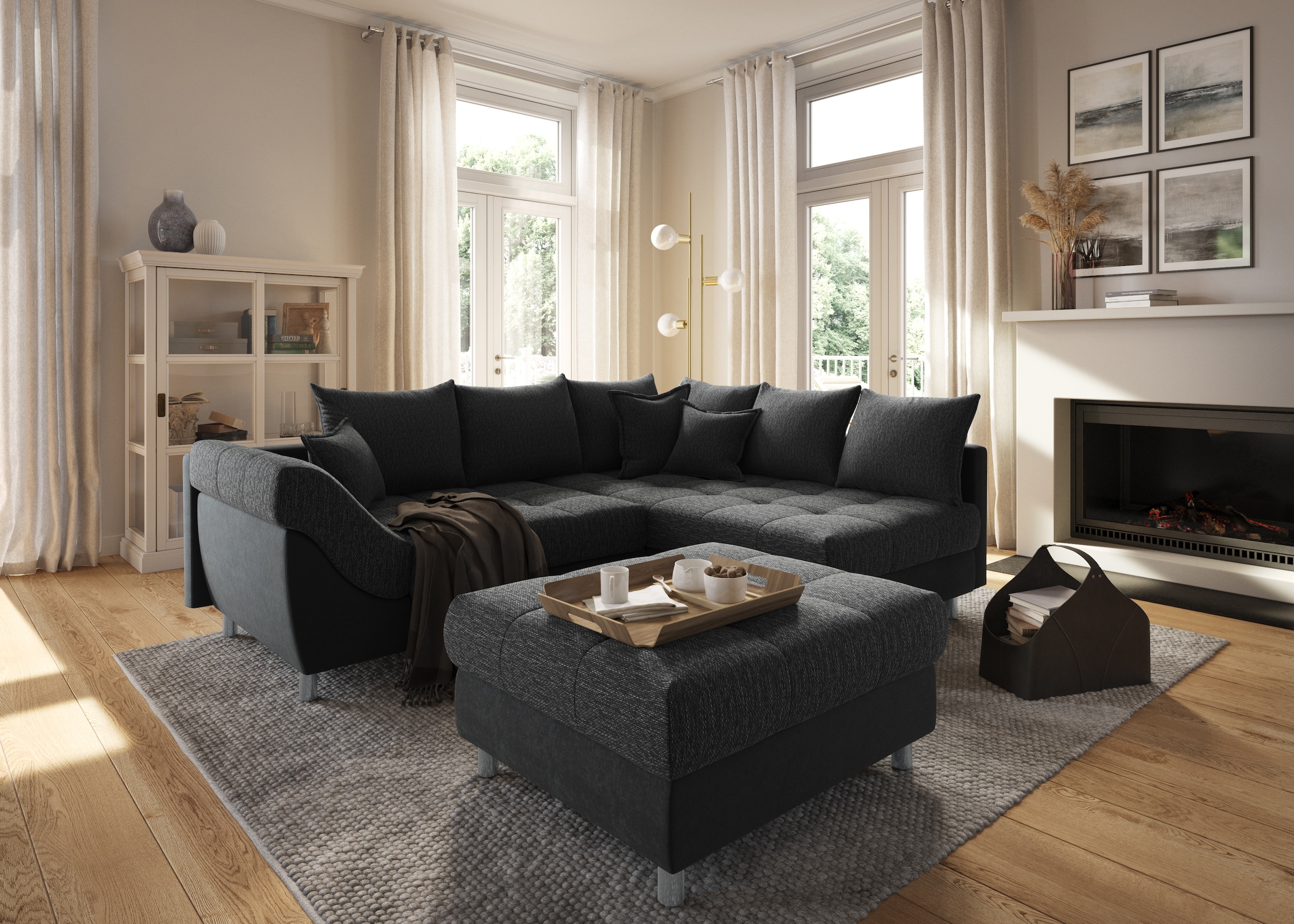 COLLECTION AB Hocker »Innsbruck«, inklusive komfortablen Federkerns