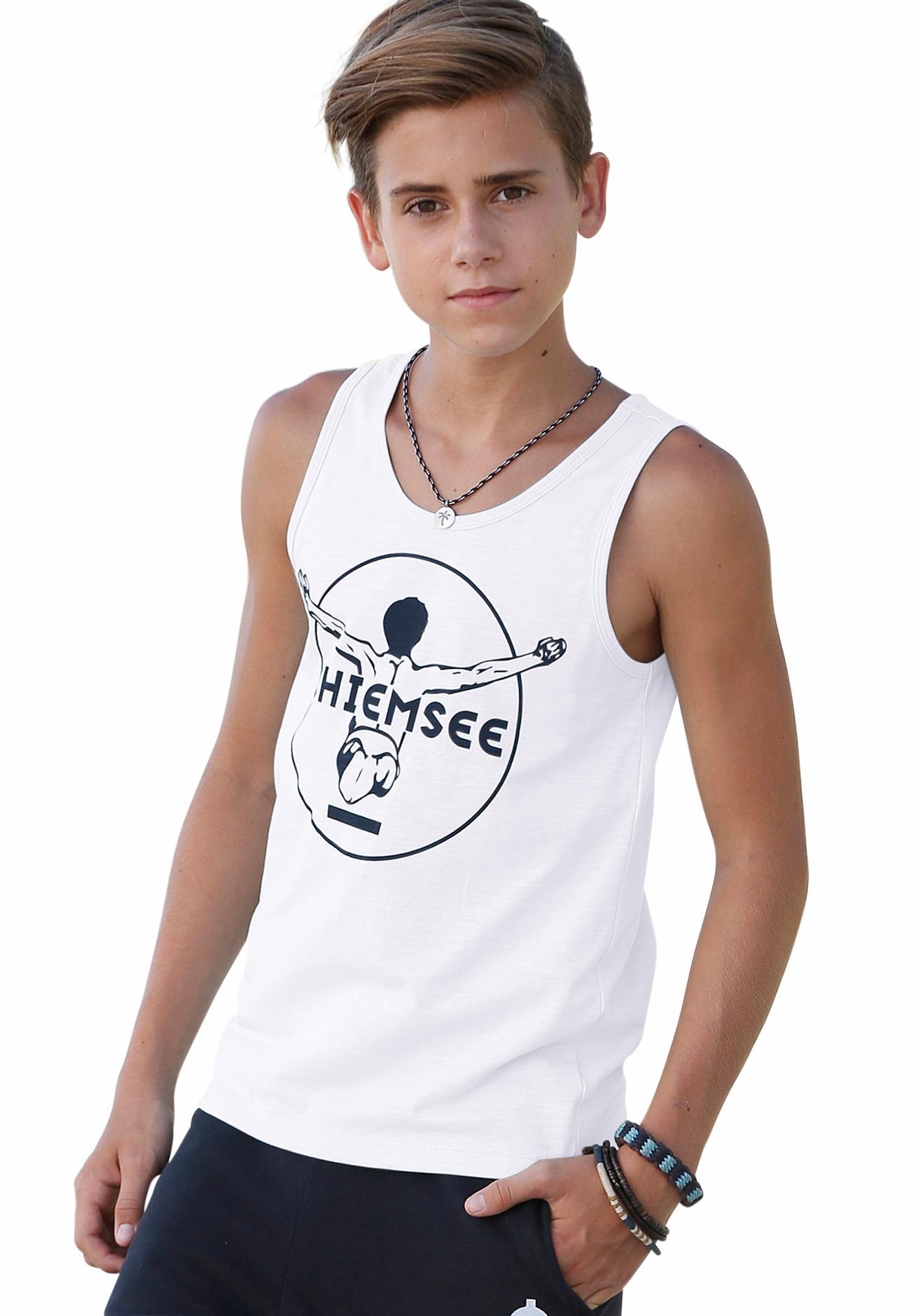 Image of Chiemsee Tanktop, mit Logo-Druck in Kontrast bei Ackermann Versand Schweiz