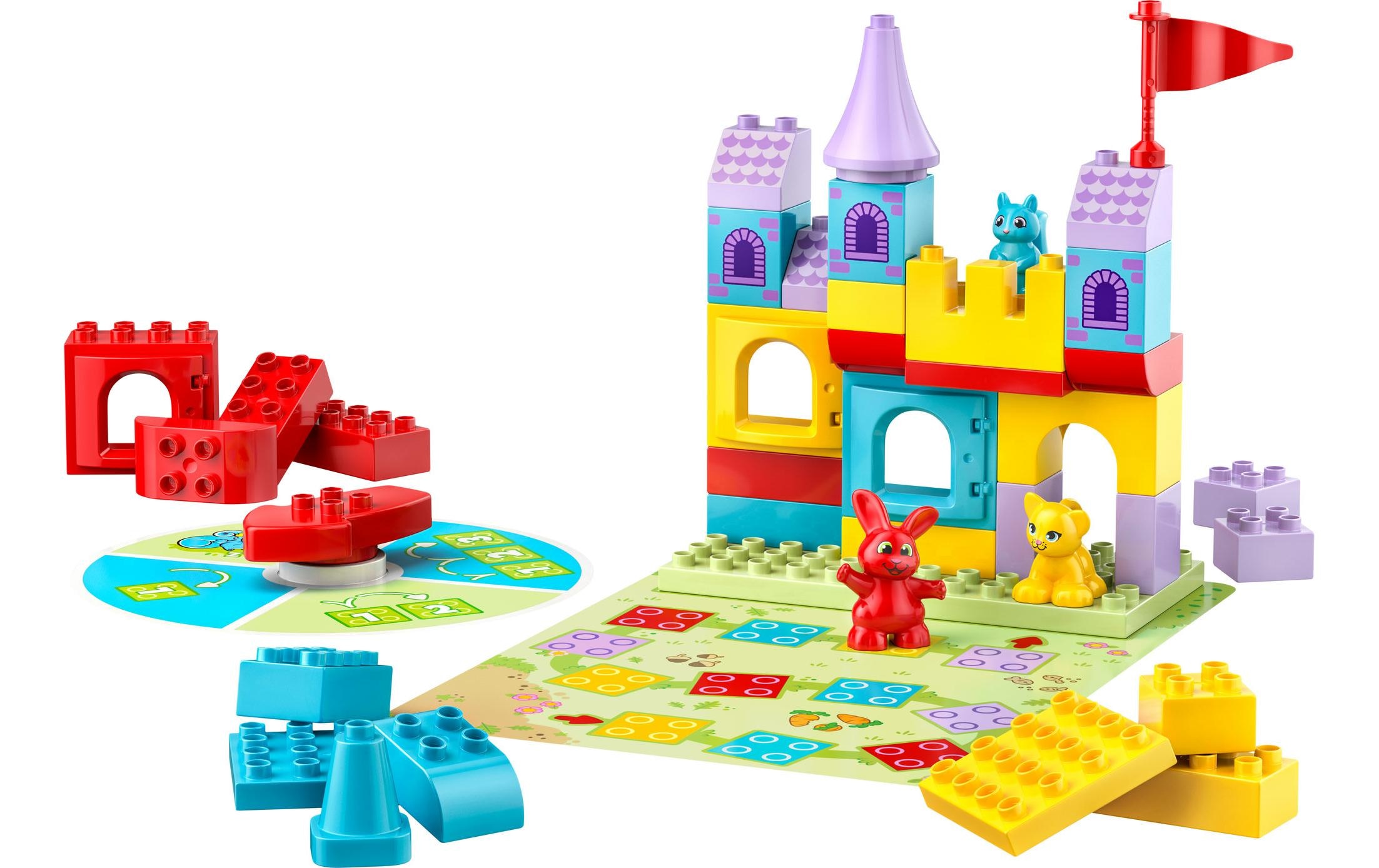 LEGO® Spielbausteine »DUPLO® Hopsys Burgspiel 10450«, (47 St.)