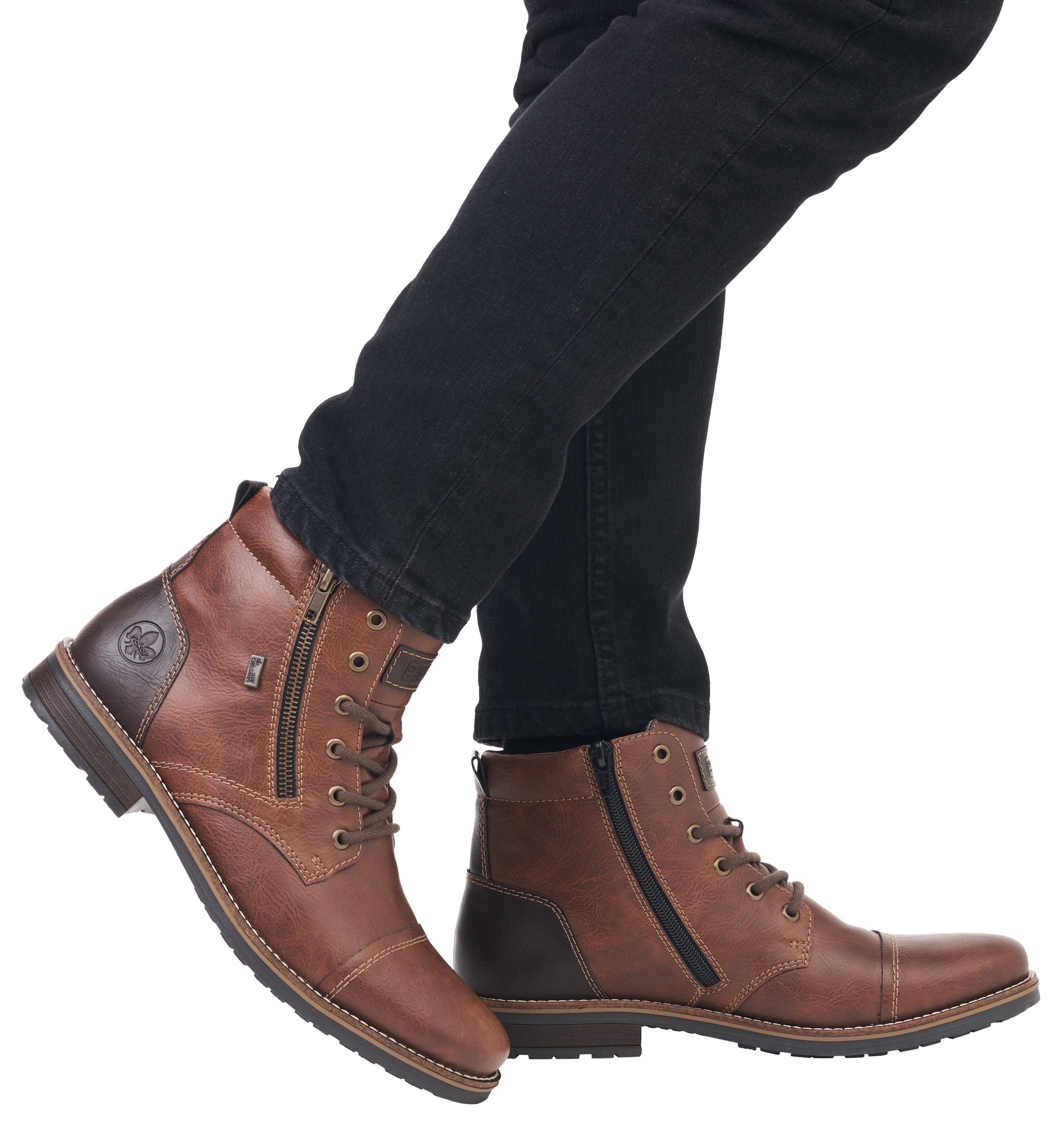 Image of Rieker Winterstiefelette, Schnürboots, Winterboots in schmaler Form