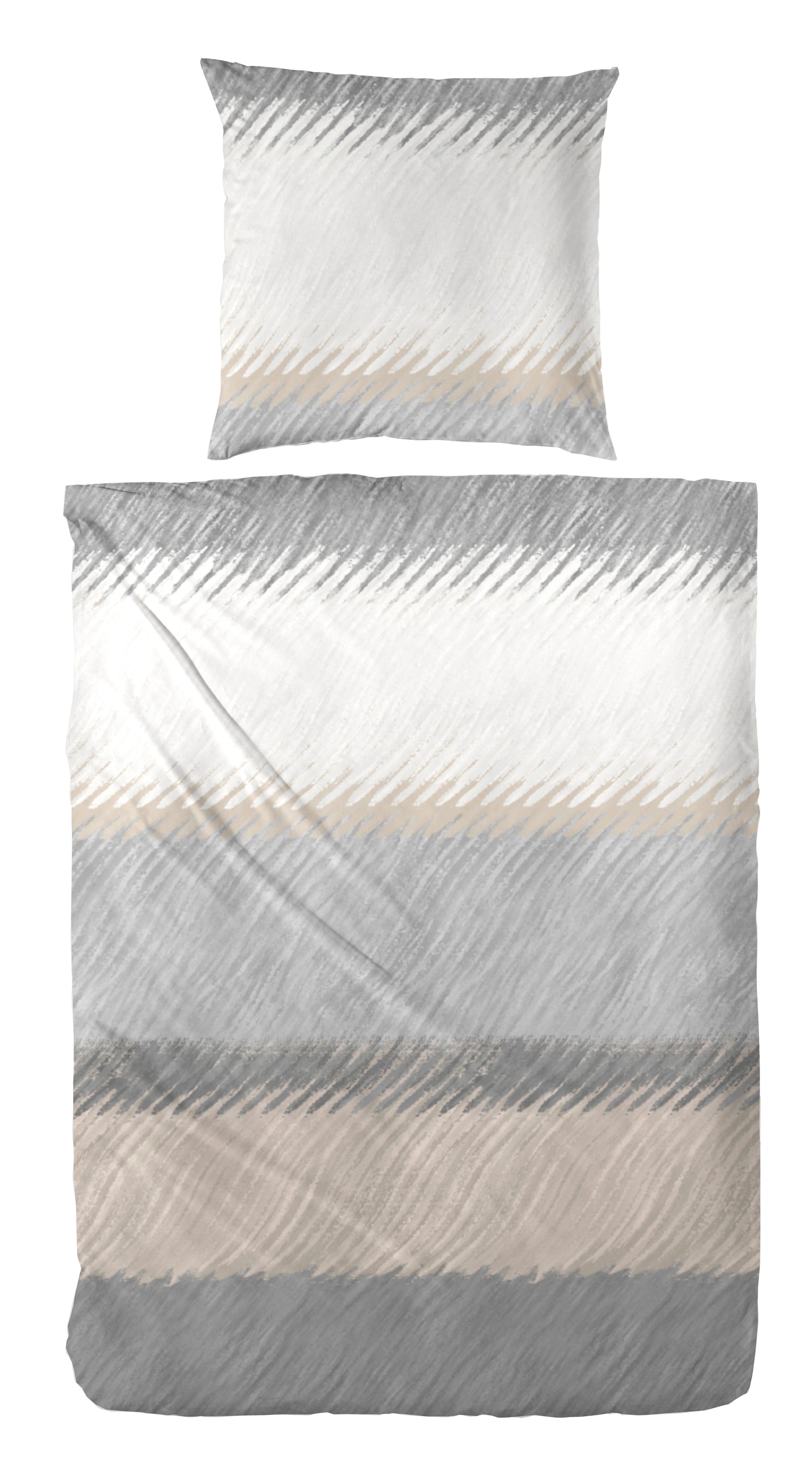 Primera Linge de lit »Feinbiber-Bettwäsche« 2 cuis doux comme du velours et naturellement en pur coton