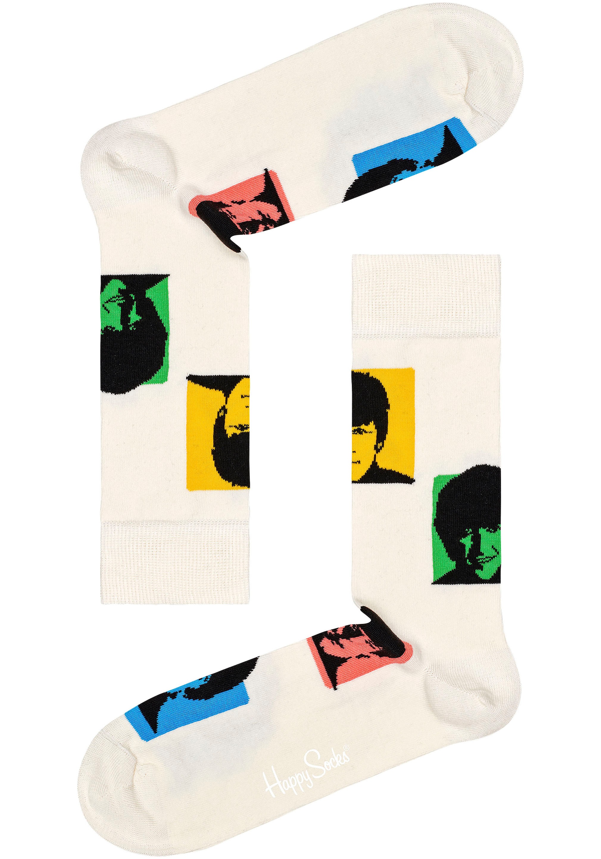 Happy Socks Langsocken, (2er Pack), mit U-Boot-Musterung