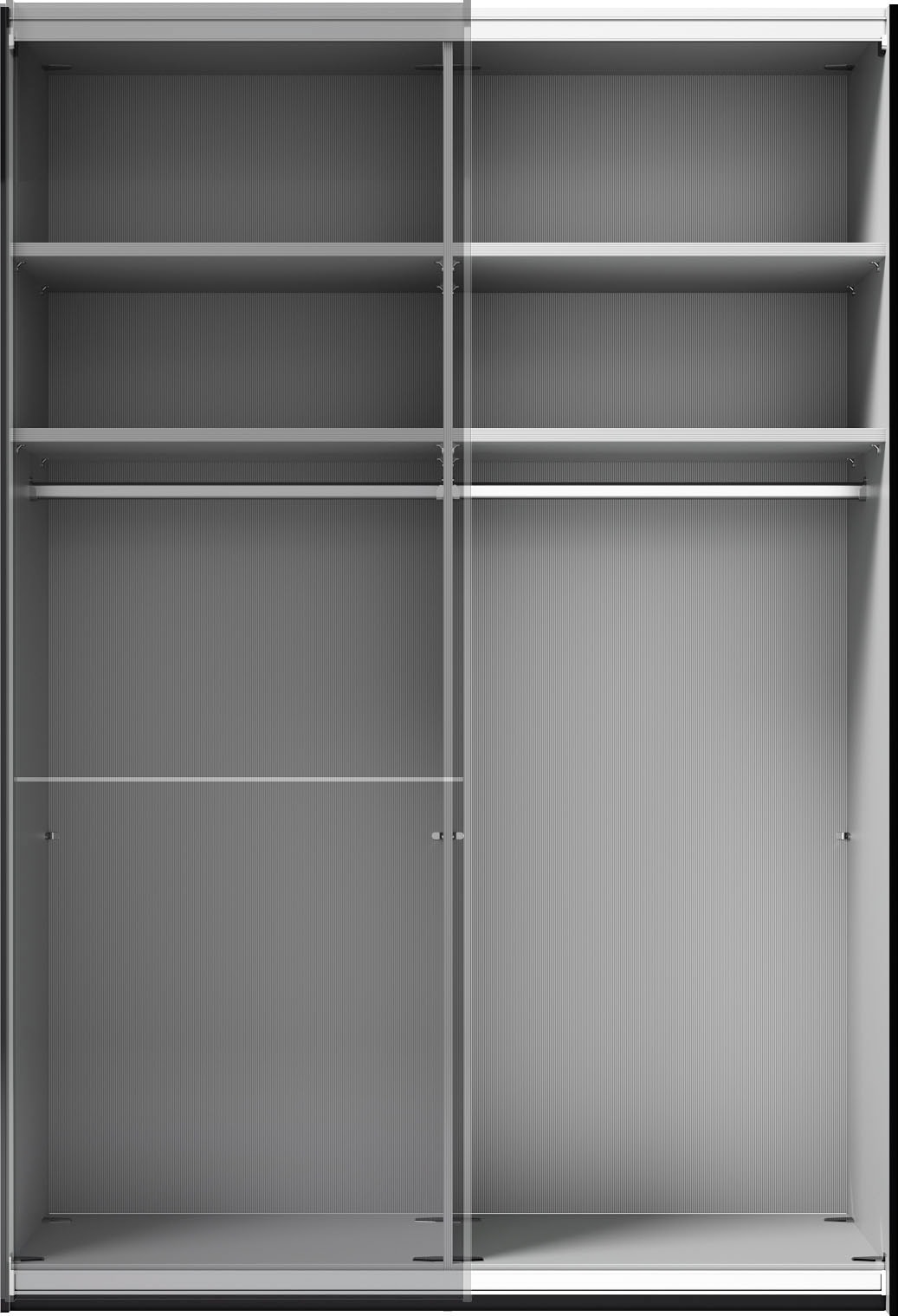 Musterring Armoire à portes coulissantes »Imola W« incl. étagères et tringles à vêtements, avec portes en verre et surhausses