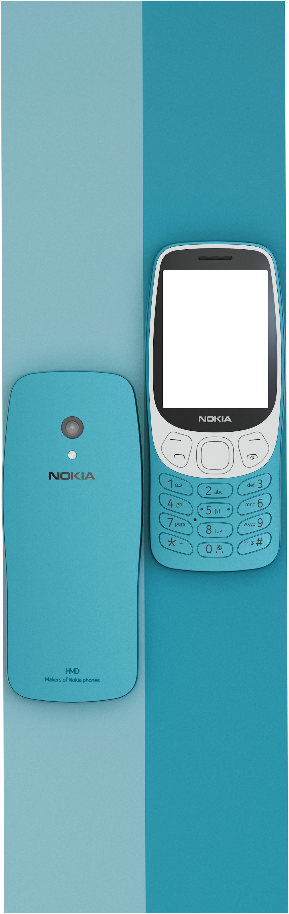 Nokia Téléphone portable »3210« scuba blue