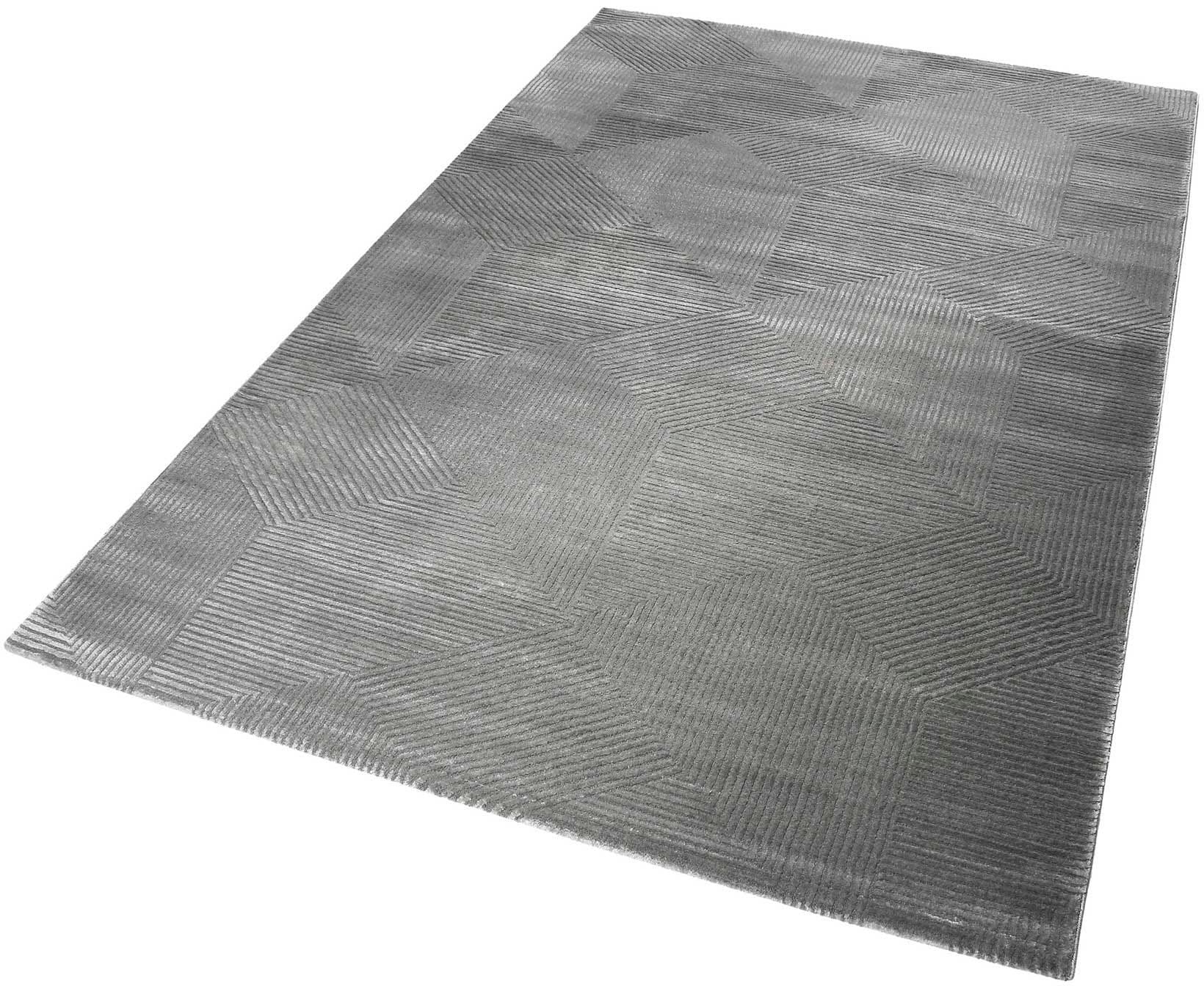 Image of Esprit Teppich "Velvet Groove ESP-8780" rechteckig 12 mm Höhe Kurzflor, Hoch Tief Struktur, Wohnzimmer, Schlafzimmer