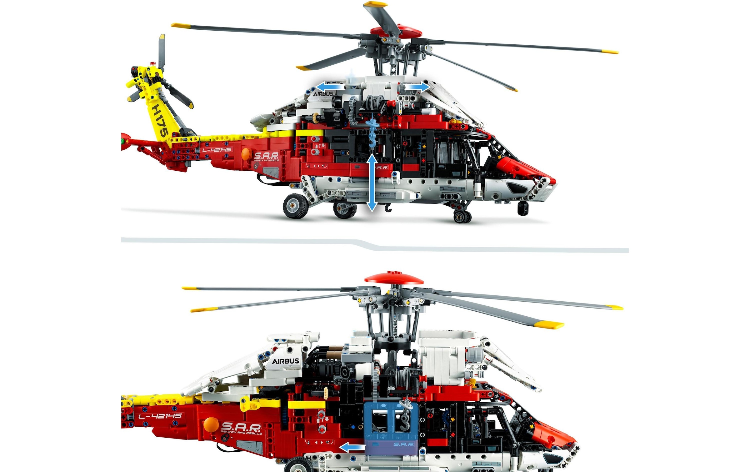 LEGO® Konstruktionsspielsteine »Airbus H175«, (2001 St.)