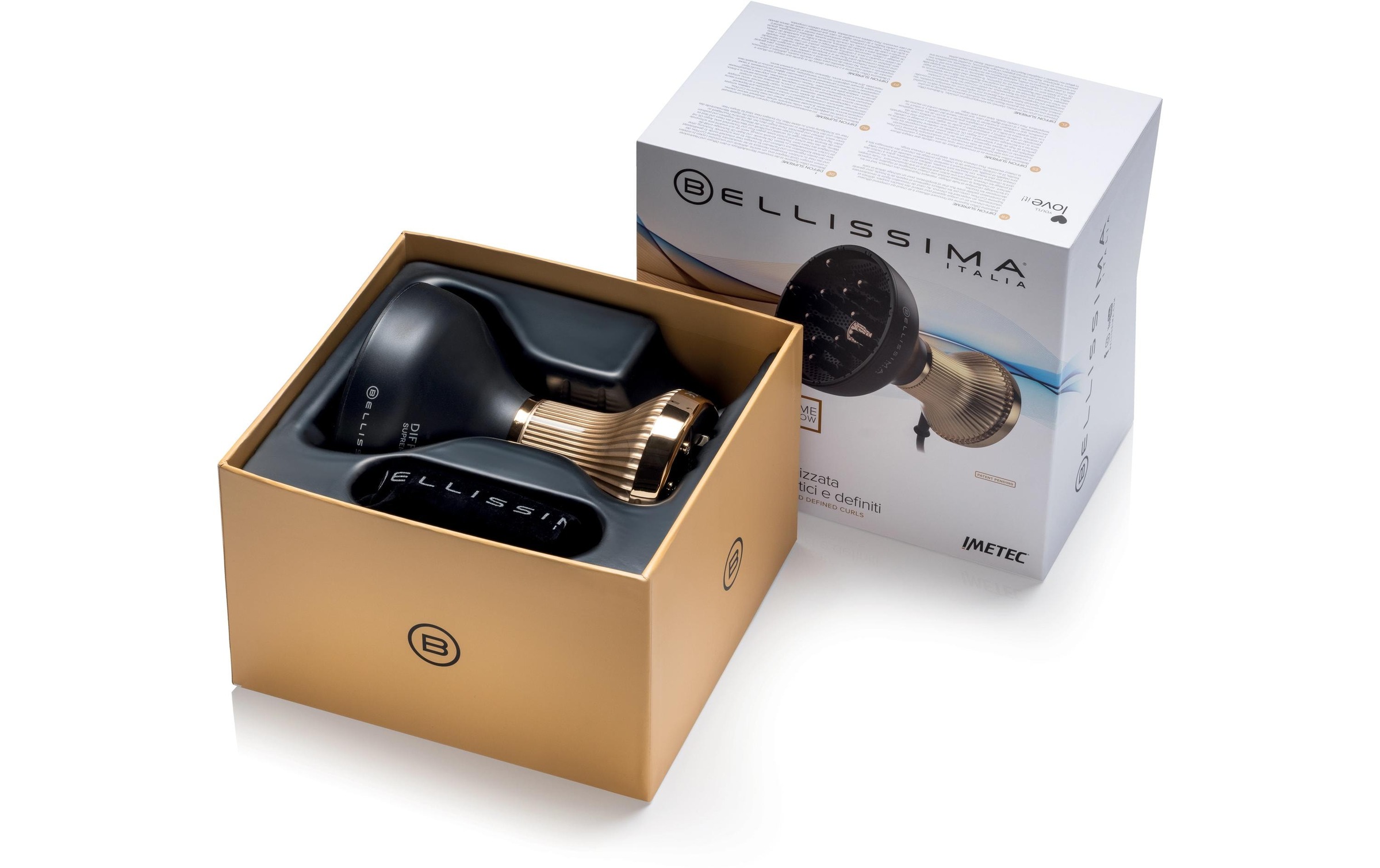 BELLISSIMA ITALIA Bigoudis »Diffon« Lockenwickler mit 770 W Leistung