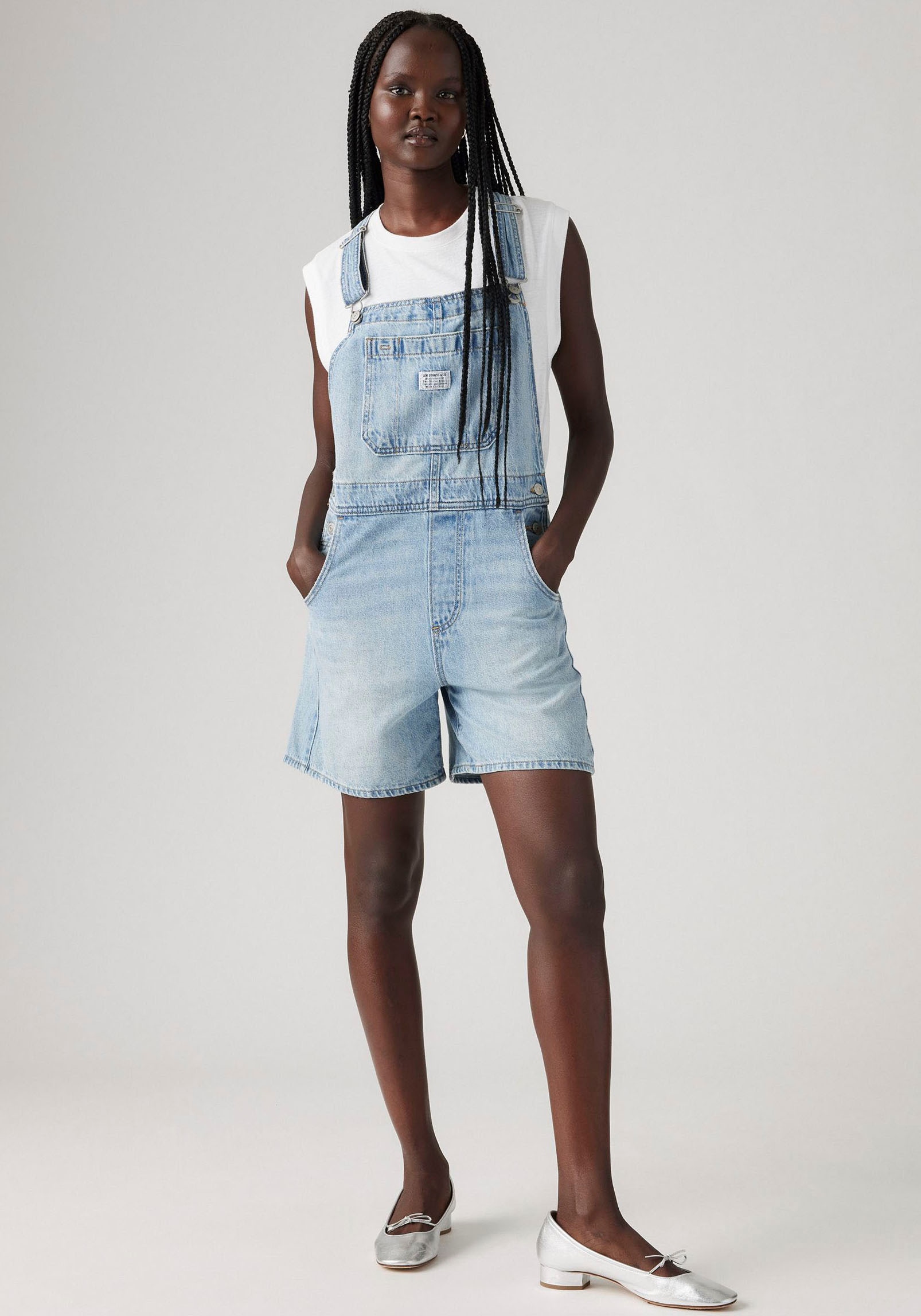 Levi's® Latzhose »UTILITY SHORTALL«, im Five-Pocket Style