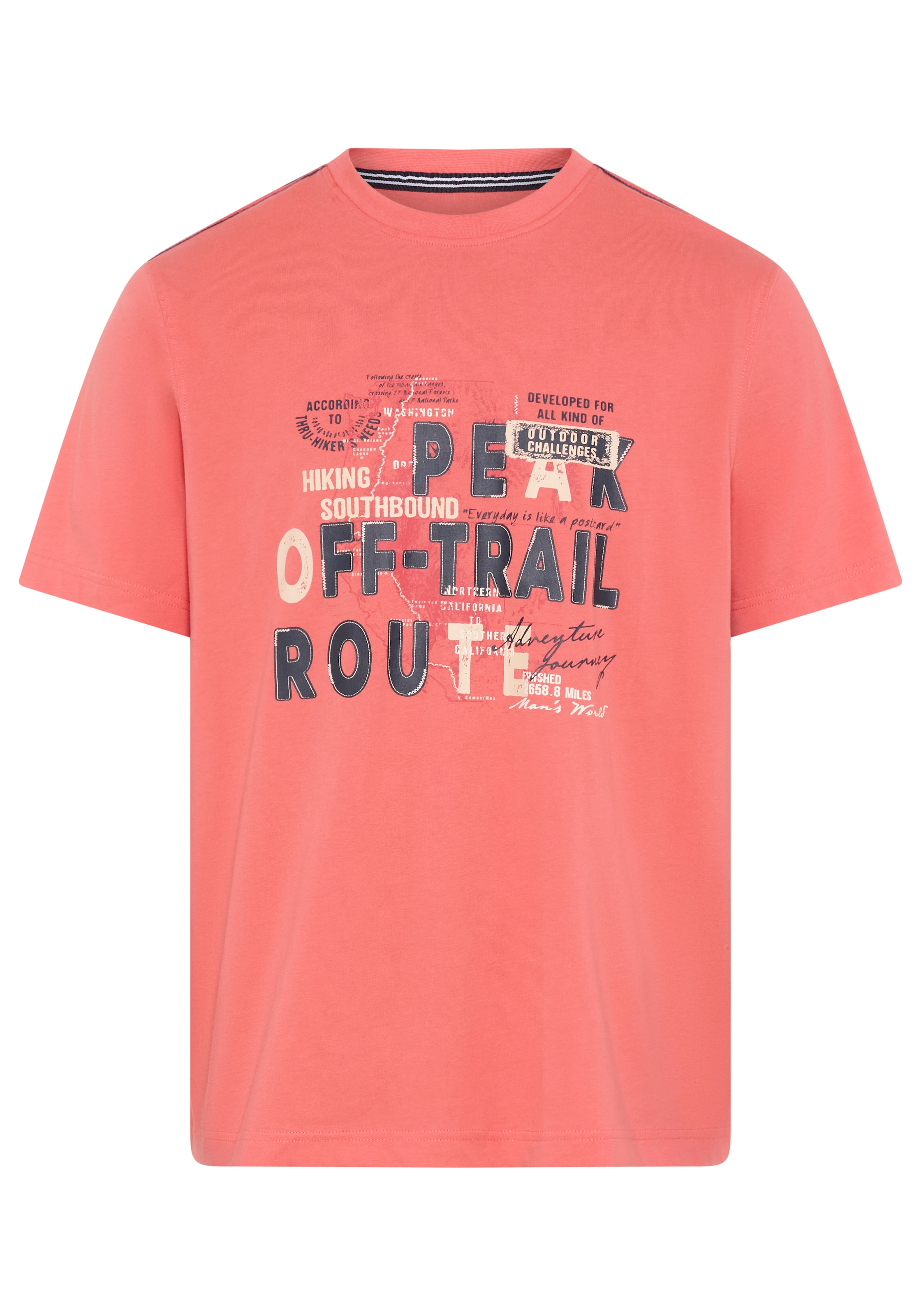 Man's World Rundhalsshirt »Neue Kollektion!« normale Passform, kurzarm, mit Rundhalsausschnitt, mit Print