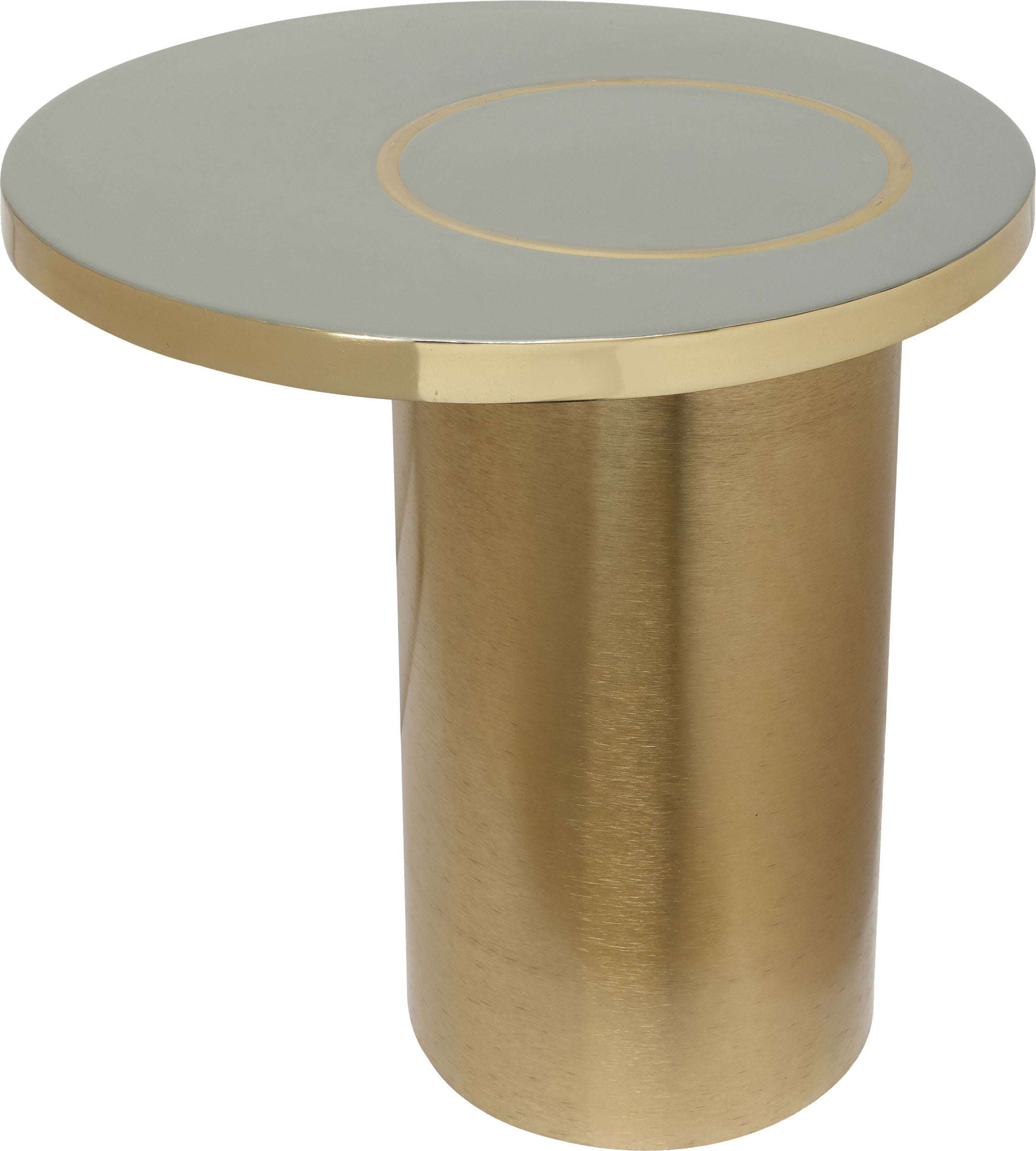 Kayoom Beistelltisch »Art Deco 2325, Beistelltisch aus Eisen, dekoratives Design«, (1 St.), Handarbeit, lackierter Tisch mit Metalleffekten, dekorativ