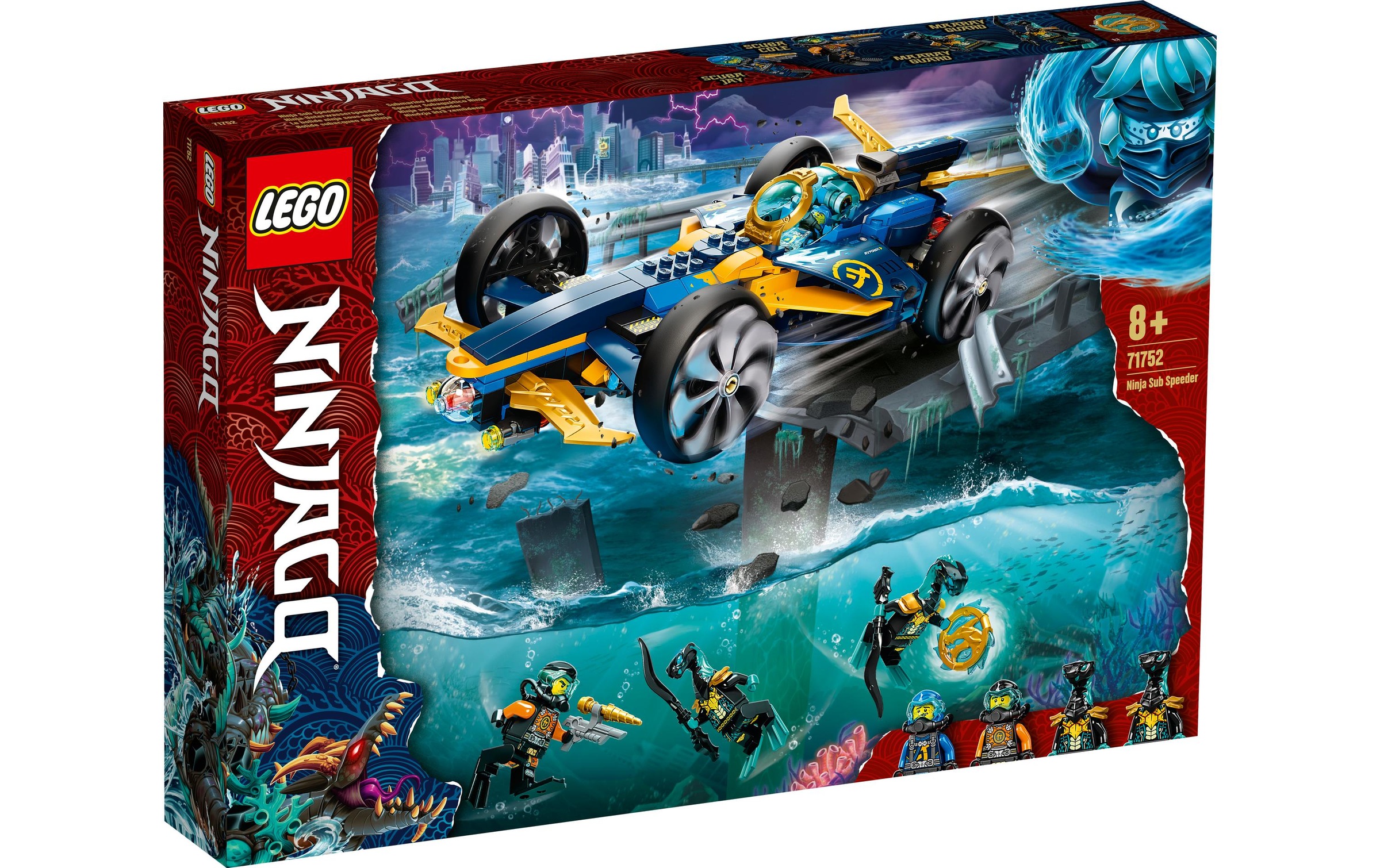 Image of LEGO® Konstruktionsspielsteine »Ninja-Unterwasserspeer« bei Ackermann Versand Schweiz