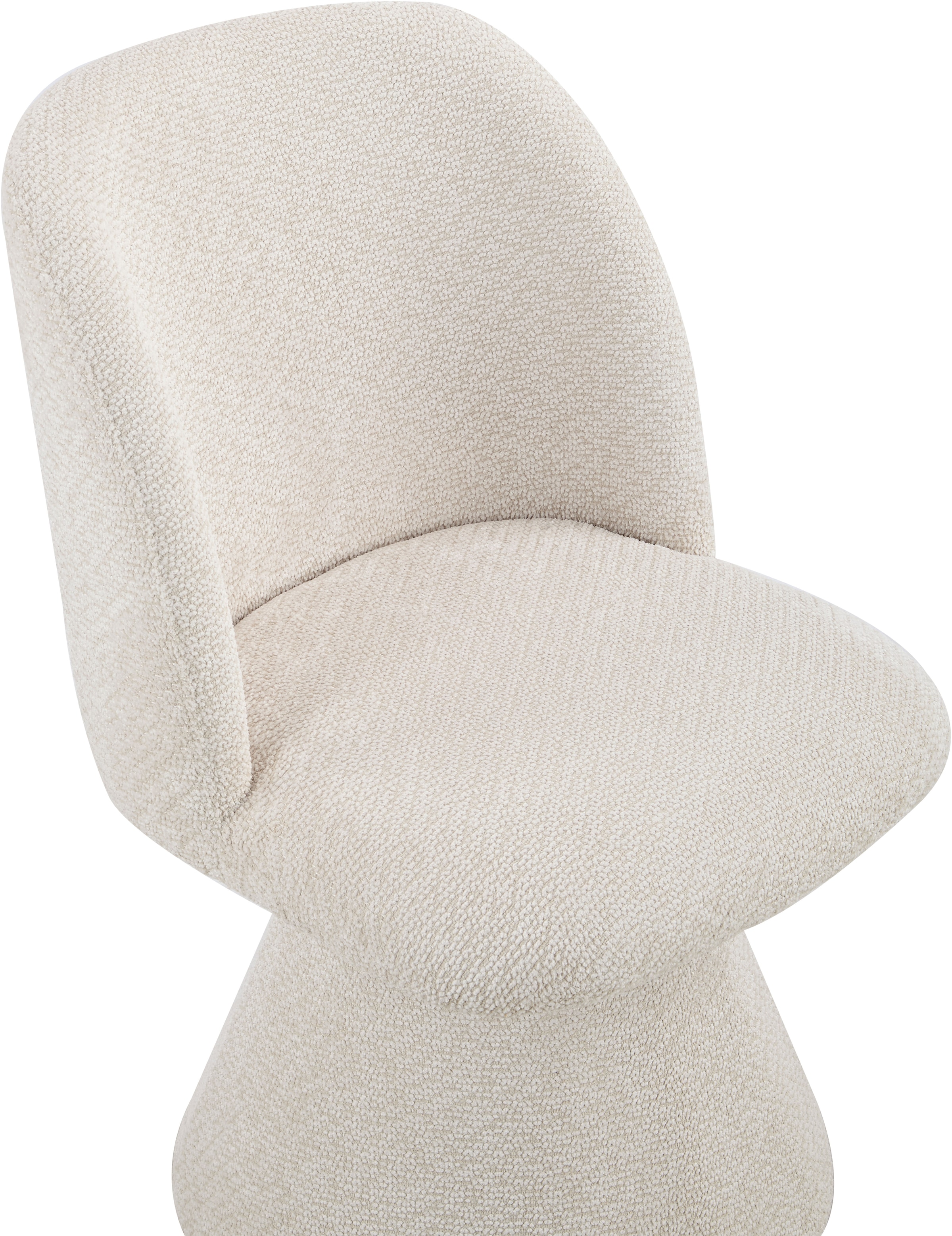 HELA Chaise de salle à manger »BARI II Drehstuhl« (Ensemble) 1 cuisPivotant à 360°, pied rembourré, tissu tissé, rembourrage ferme