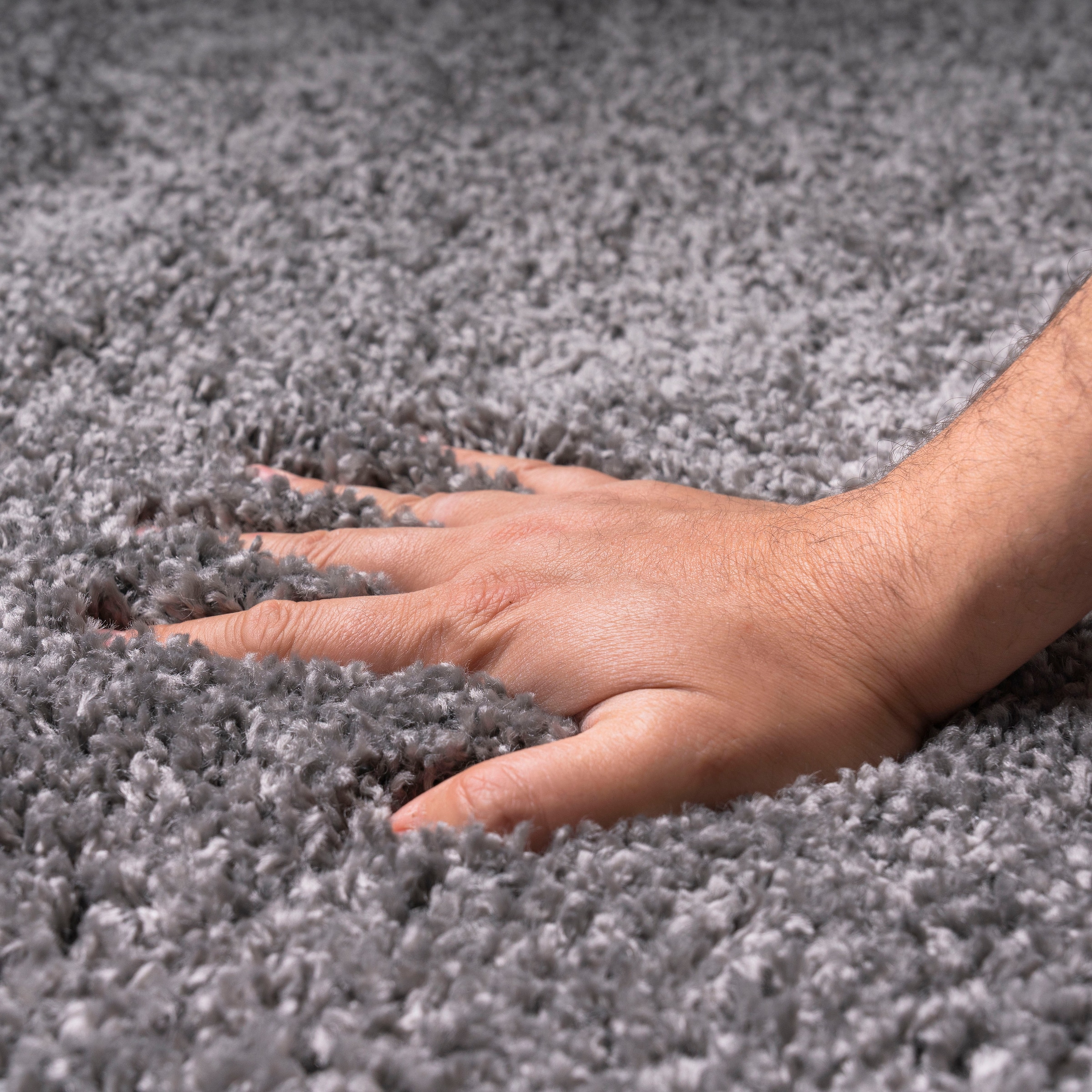 Bruno Banani Hochflor-Teppich »Shaggy Soft«, rechteckig, 30 mm Höhe, gewebt, Uni Farben, besonders weich und kuschelig