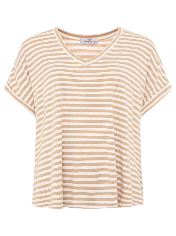 Zwillingsherz T-Shirt »"Maritime Streifen"«, mit hohem Viskoseanteil, One Size