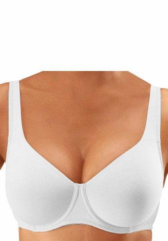 ♕ petite fleur Minimizer-BH, (Packung, 2 Stück), mit Bügel aus Baumwolle, Basic  Dessous versandkostenfrei kaufen