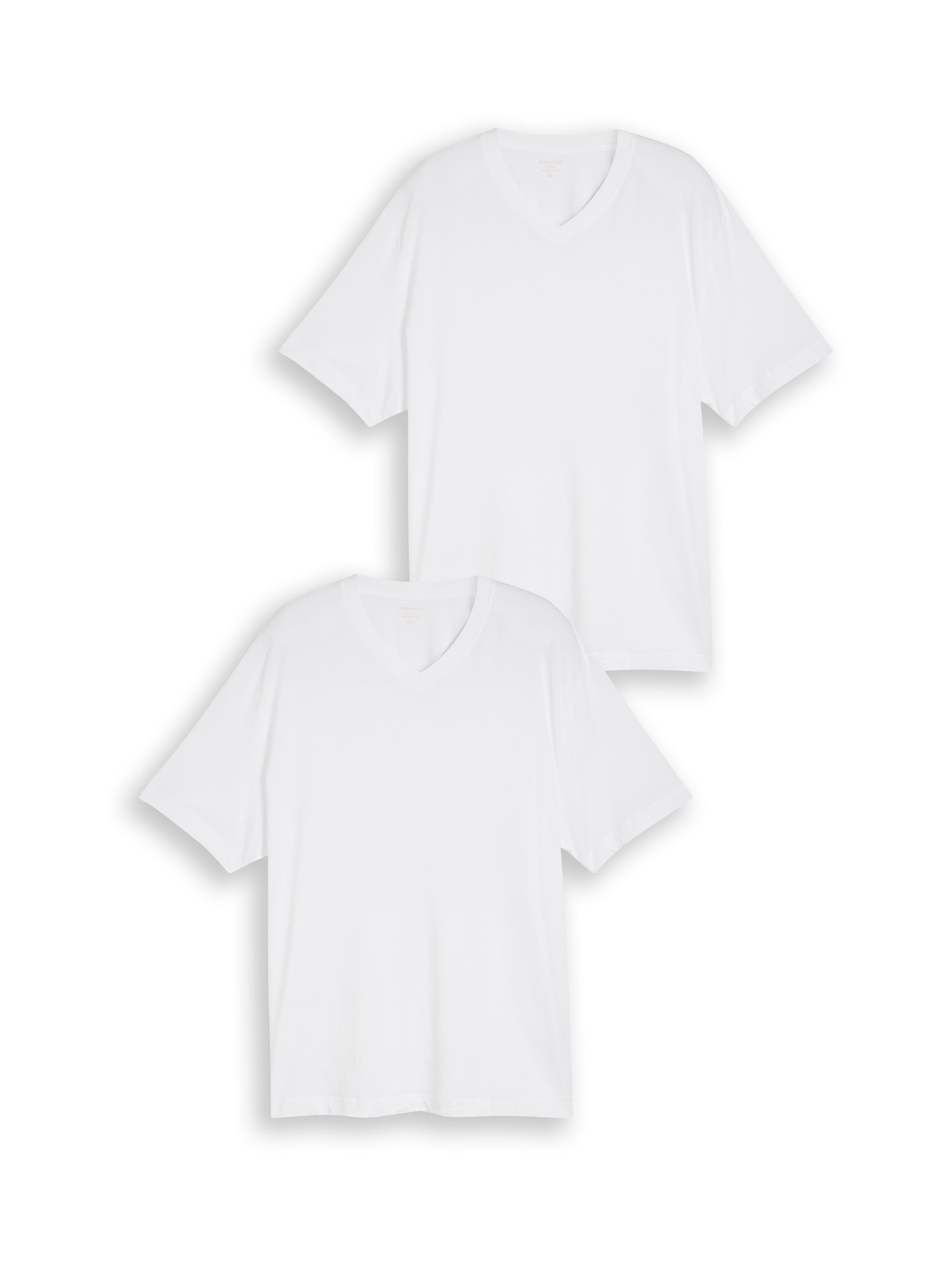 TOM TAILOR PLUS T-Shirt Packung, 2er,  im 2er Pack