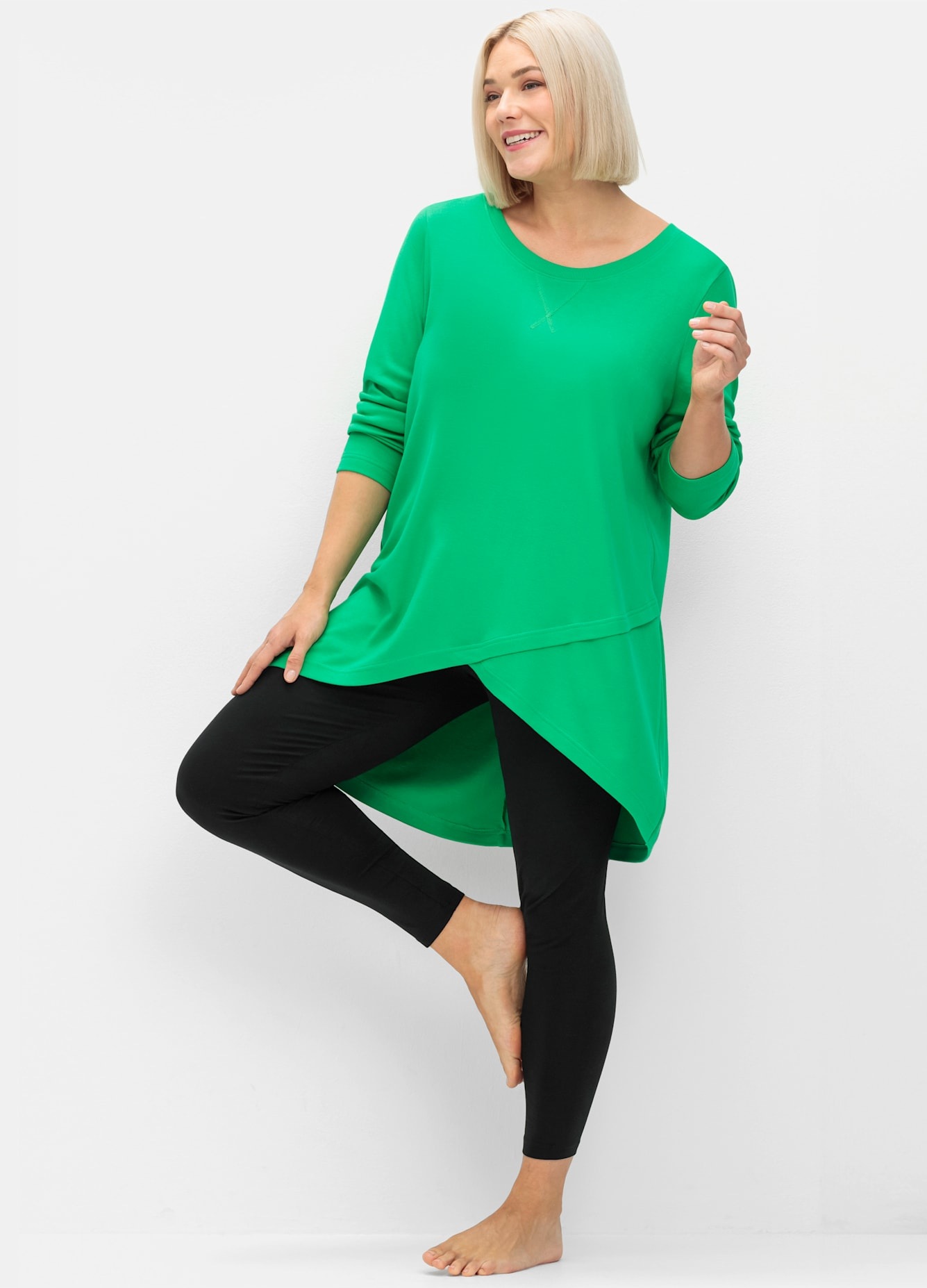 Sheego Longshirt »Longshirt«, (1 tlg.)