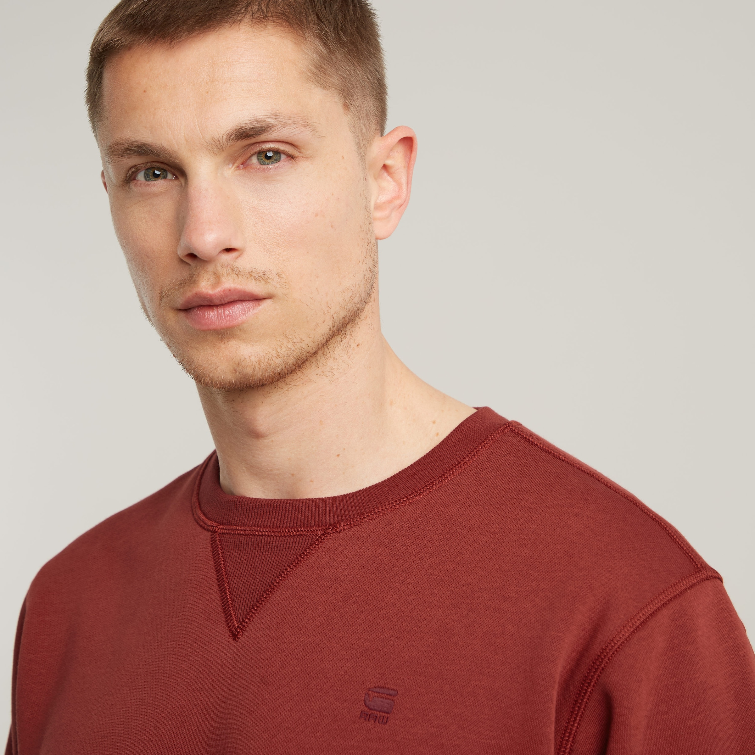 G-STAR Sweatshirt »Premium Core Pacior Sweat«, mit Ripp-Seiteneinsätzen