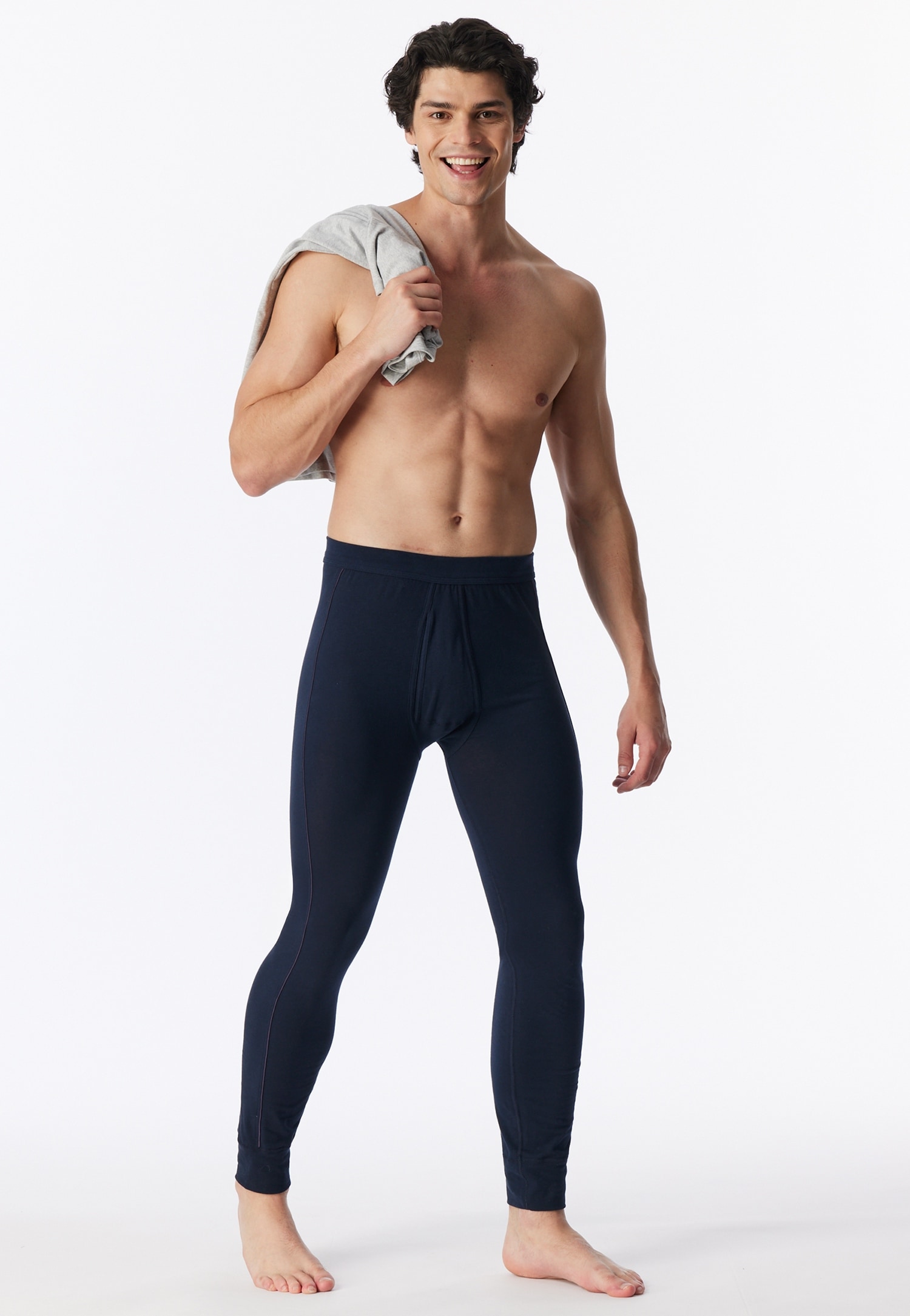 Image of Schiesser Lange Unterhose "Comfort Fit" softer Bund