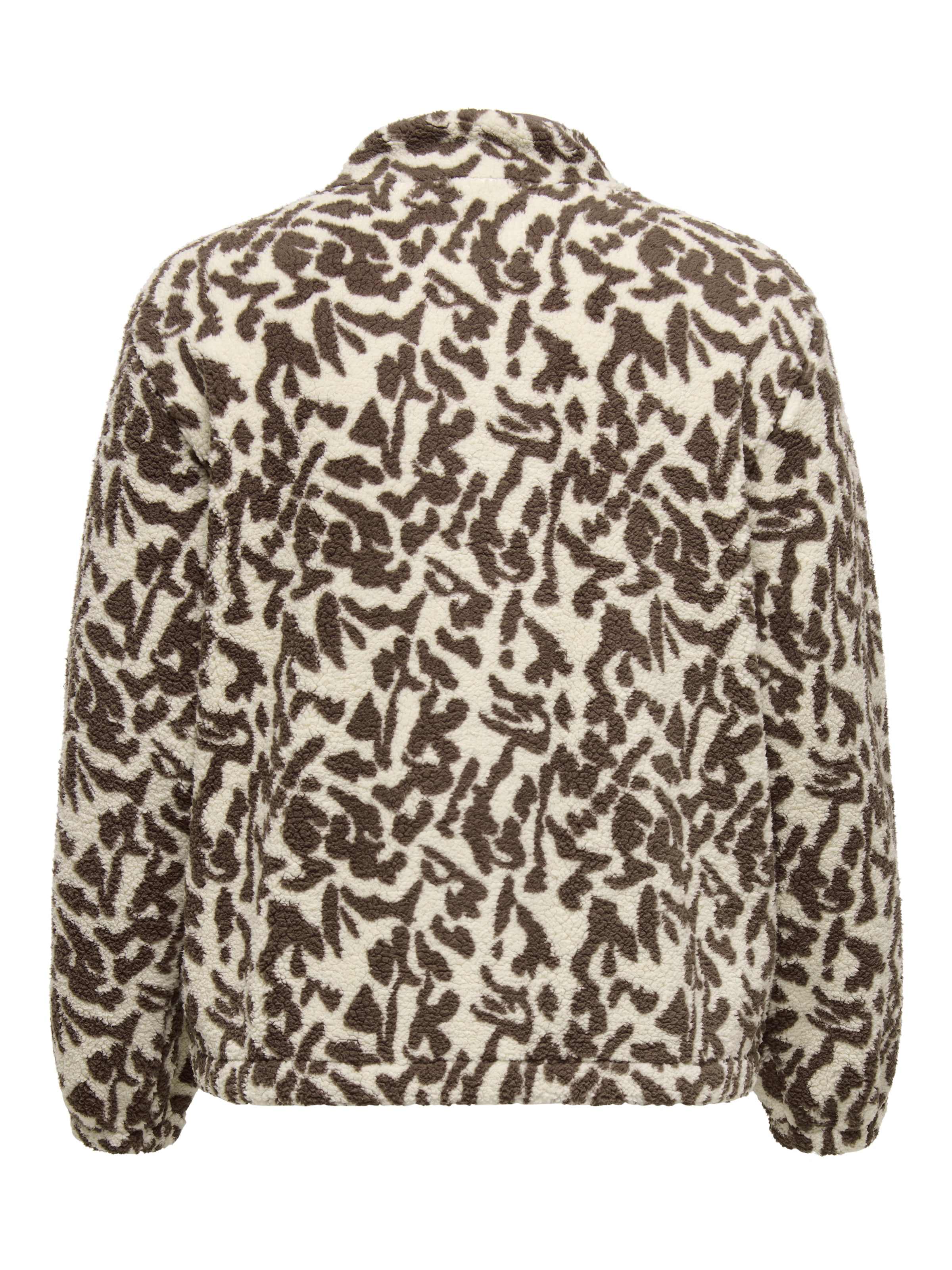 ONLY CARMAKOMA Veste polaire »CARNEW DALLAS L/S HIGHNECK JCKT SWT OTW« Polyester