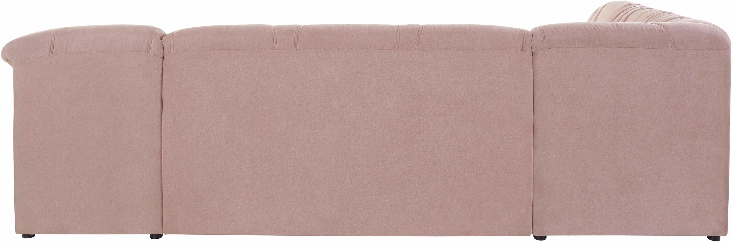 DOMO collection Wohnlandschaft »Sarafina, zeitlos und komfortabel, optional mit Federkern, U-Form«, wahlweise mit Bettfunktion