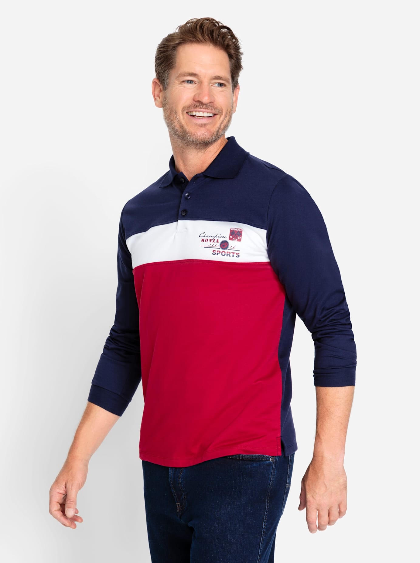 Langarm-Poloshirt »Langarm-Shirt«