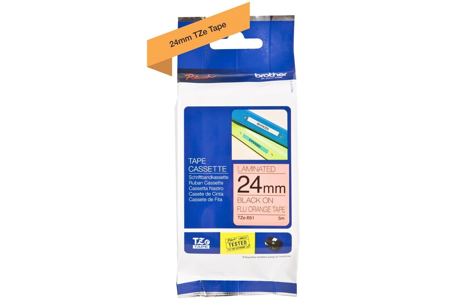 Brother Aufkleber »TZe-B51 S«