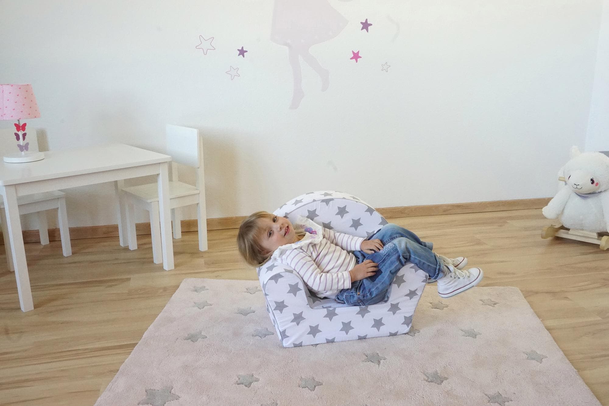 Knorrtoys® Sessel »White Grey Stars«, Europe kaufen Made für jetzt in Kinder
