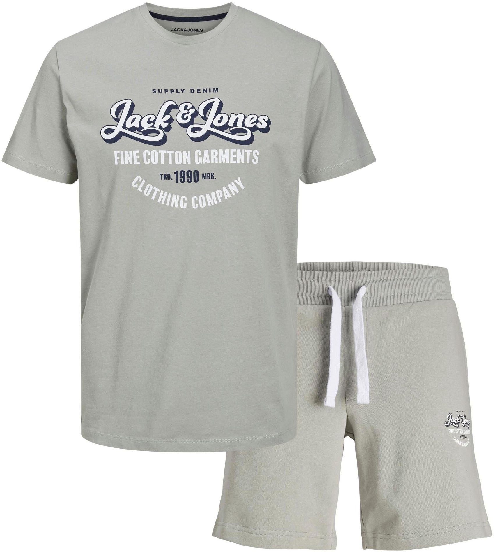 Modische Jack & Jones Junior T-Shirt »JJANDY TEE SS CREW NECK SET PACK MP  JNR«, (Set, 2 tlg.), mit Logodruck ohne Mindestbestellwert bestellen