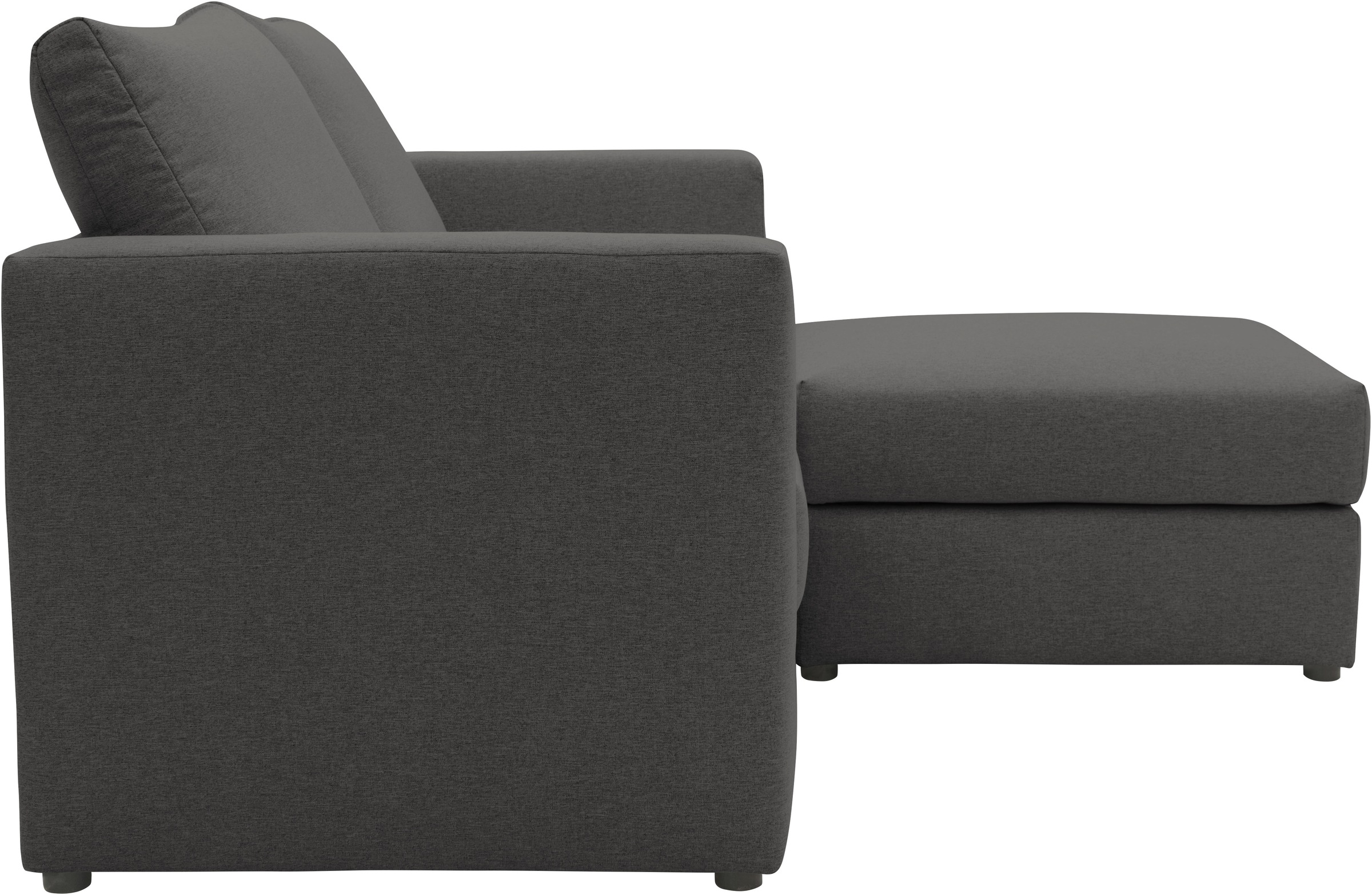 DOMO collection 2-Sitzer »800015, als Sitzmöbel oder Schlafgelegenheit nutzbar, Schlafsofa«, Sitzfläche mit Federkern, inkl. 2 Rückenkissen